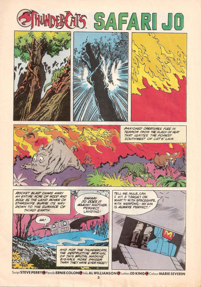 Read online ThunderCats (1987) comic -  Issue #27 - 3