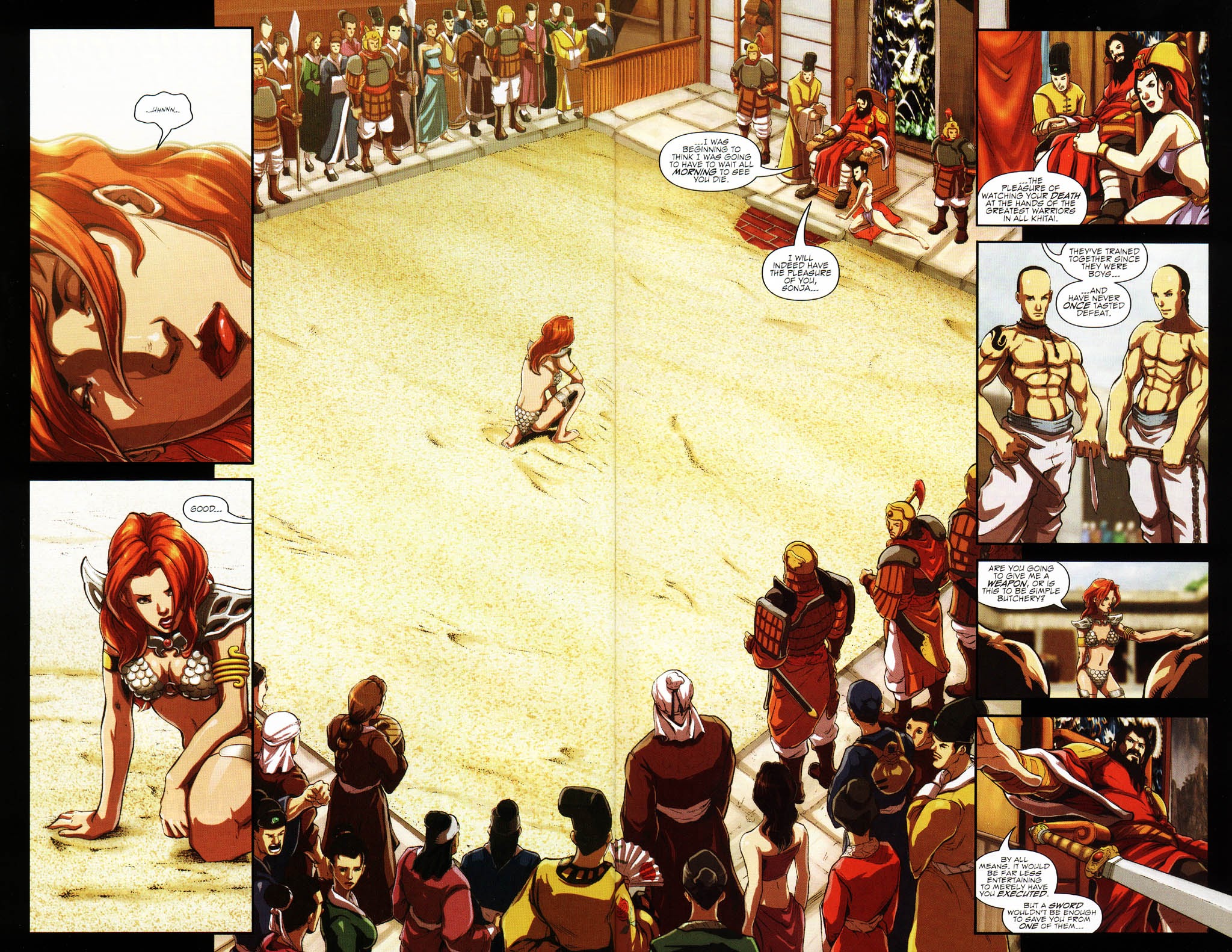 Read online Red Sonja: Sonja Goes East comic -  Issue # Full - 27