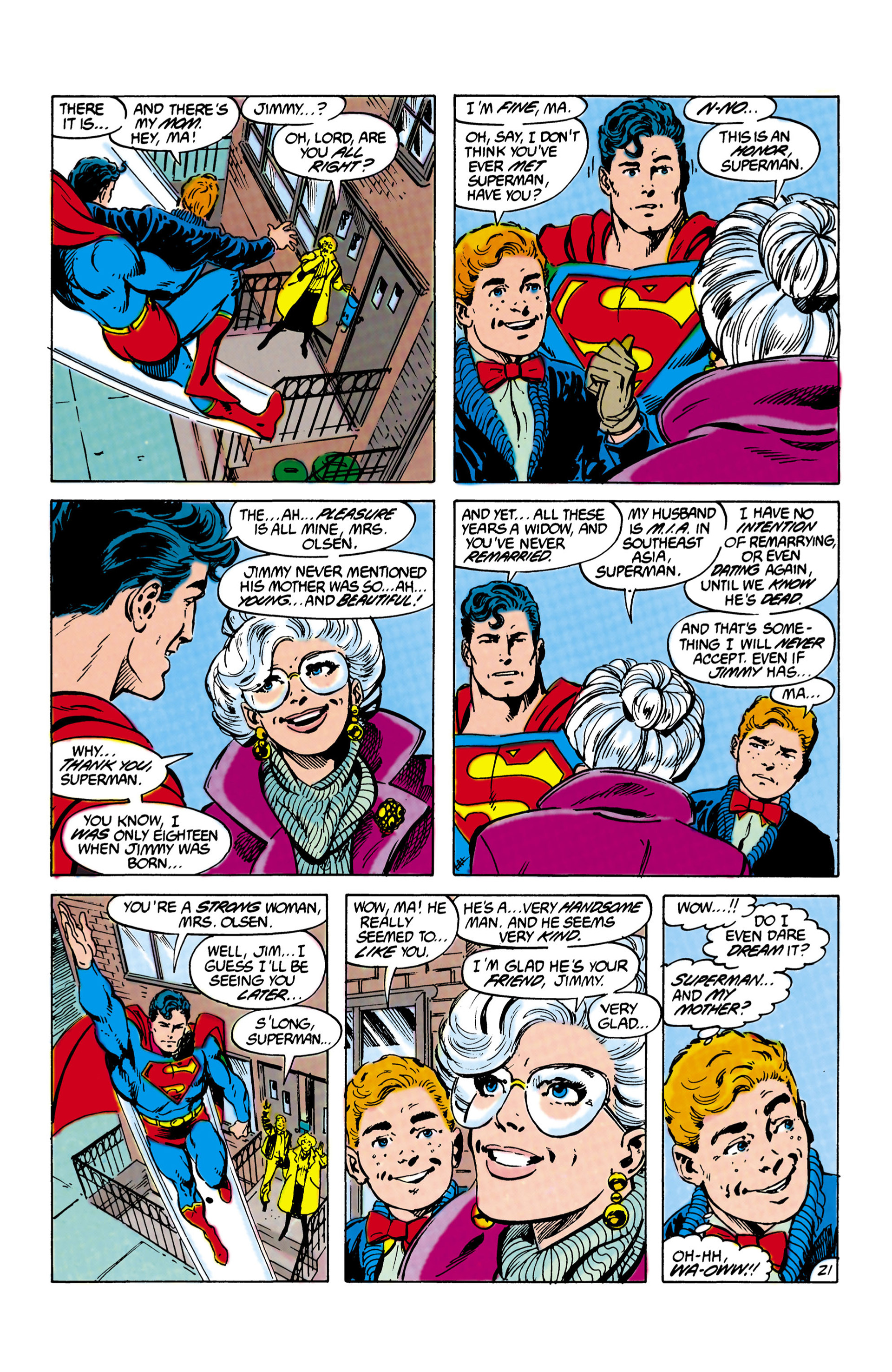 Read online Superman (1987) comic -  Issue #17 - 22