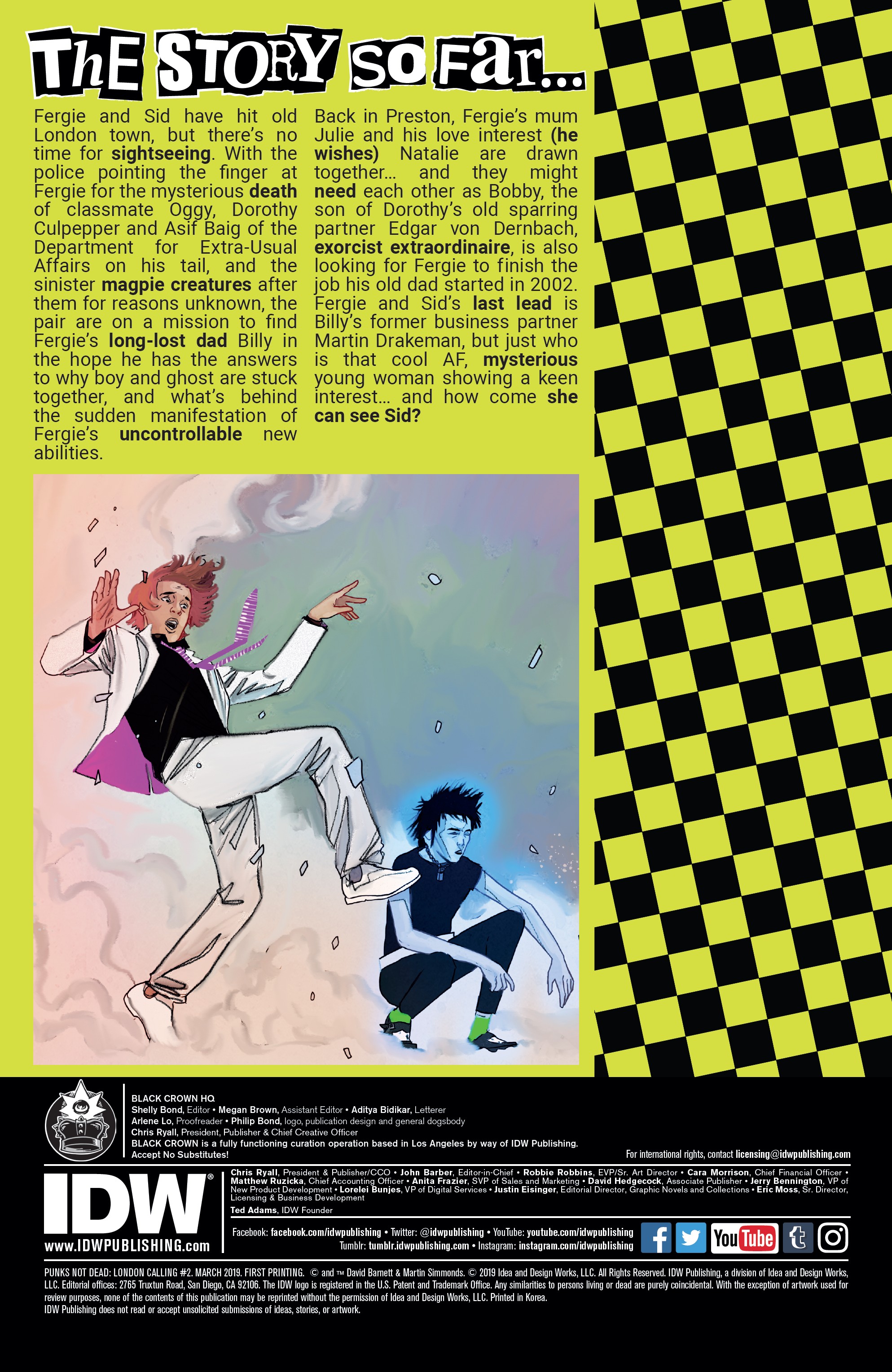 Read online Punks Not Dead: London Calling comic -  Issue #2 - 2