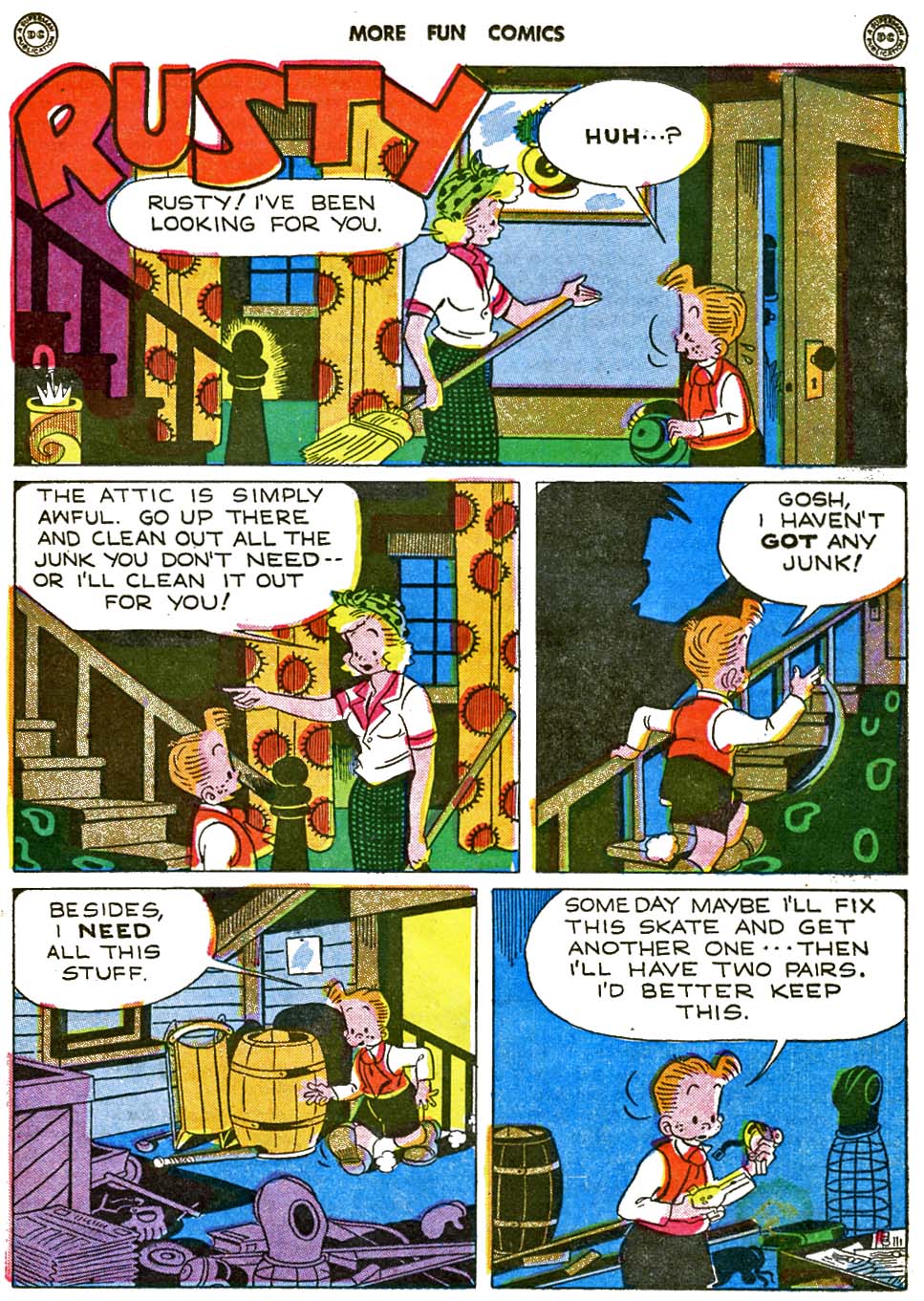 Read online More Fun Comics comic -  Issue #113 - 88