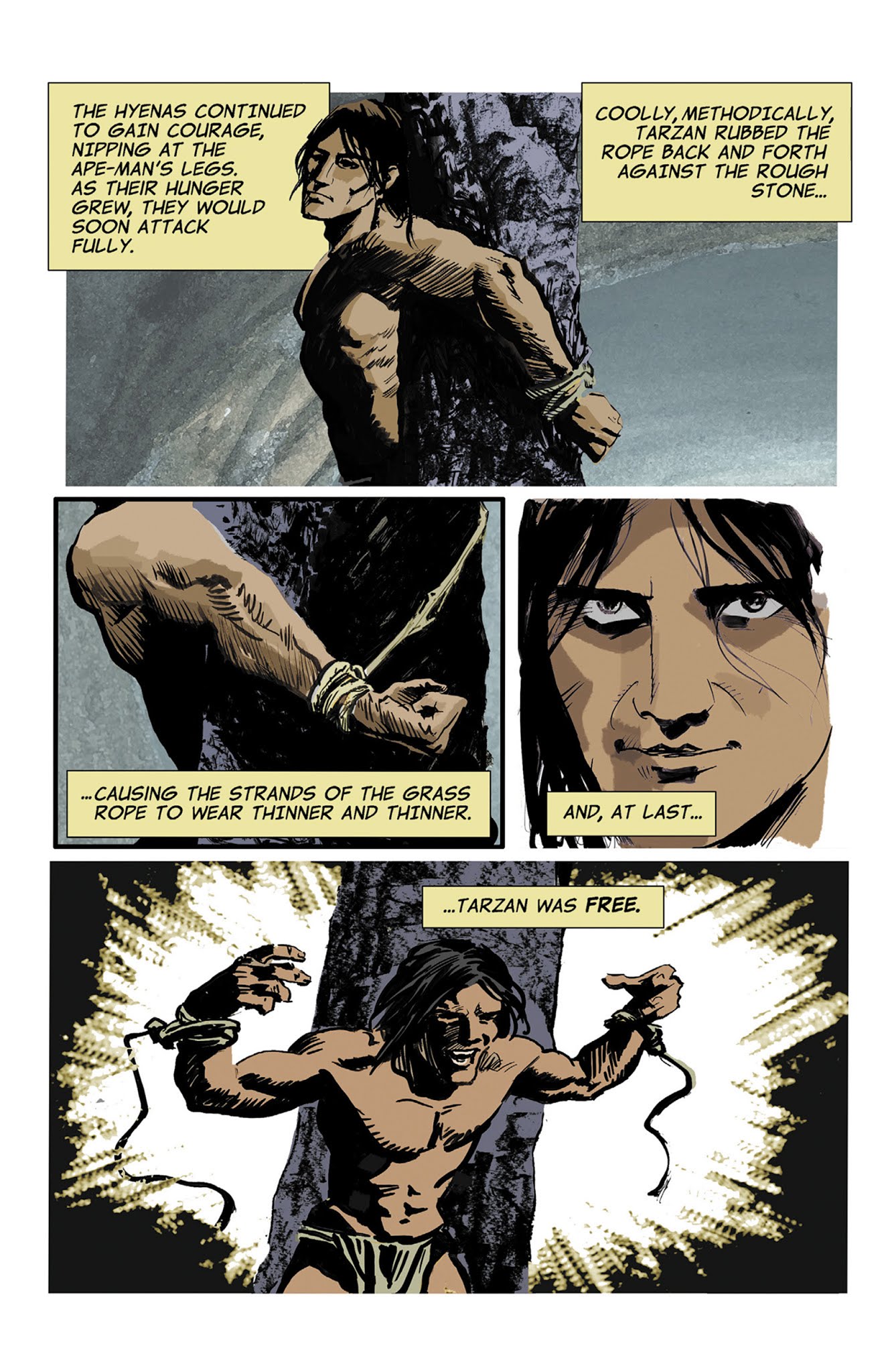 Read online Edgar Rice Burroughs' Jungle Tales of Tarzan comic -  Issue # TPB (Part 1) - 84