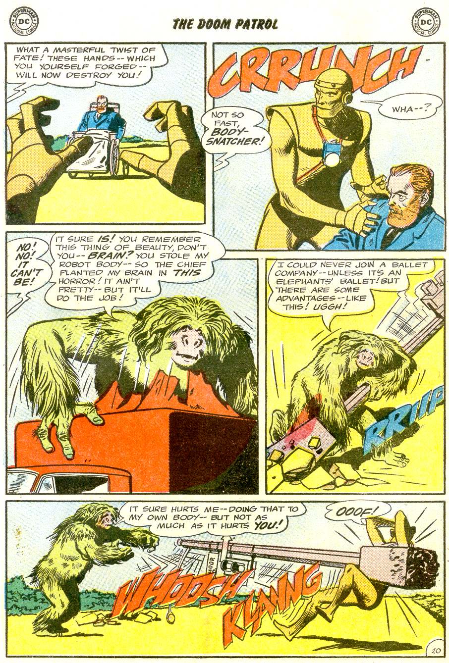 Read online Doom Patrol (1964) comic -  Issue #93 - 30