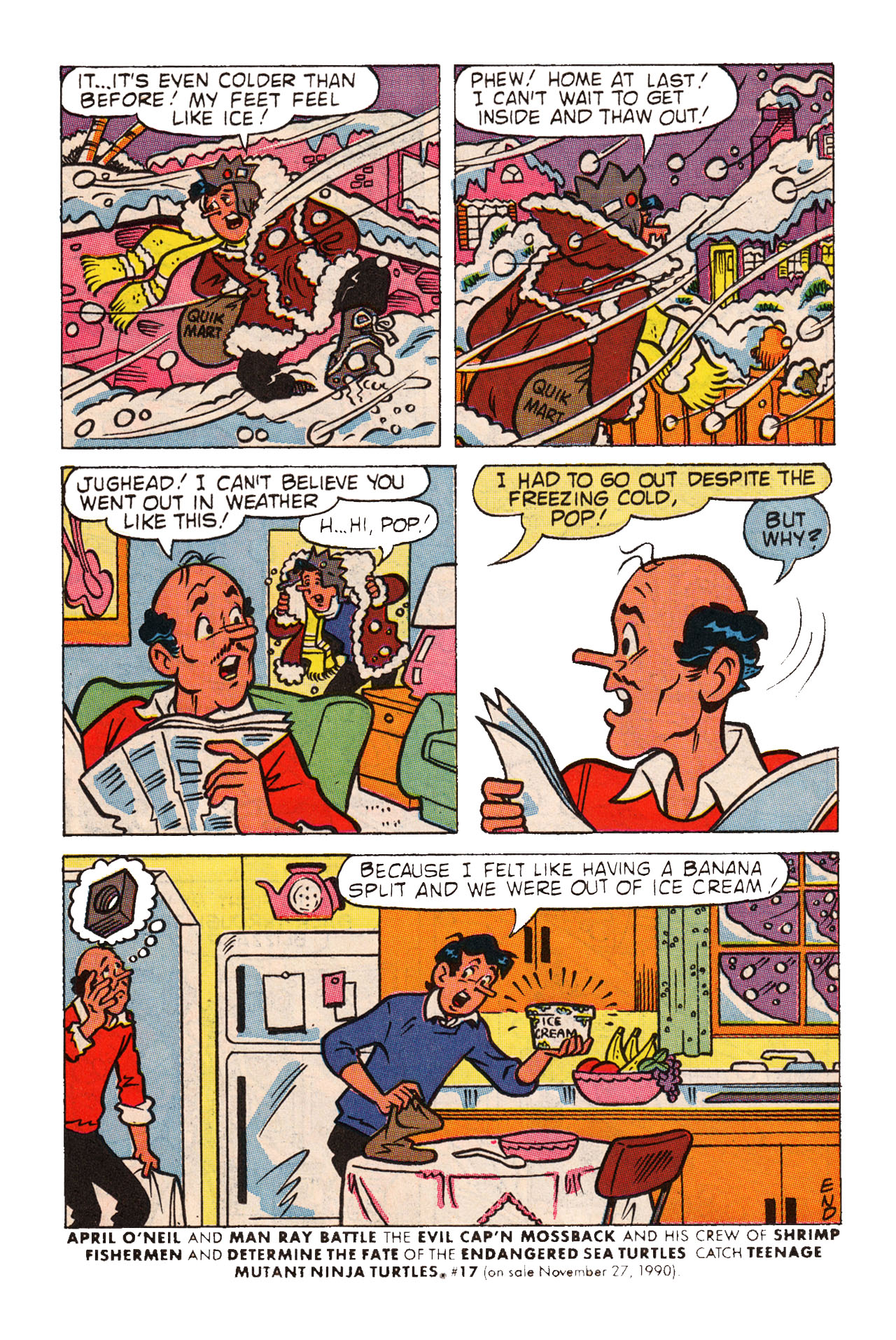 Read online Jughead (1987) comic -  Issue #22 - 22