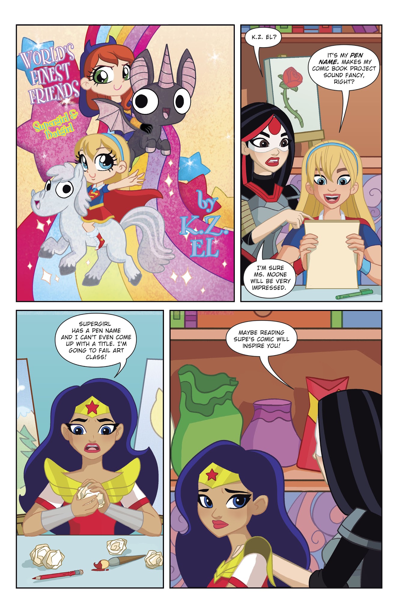 Read online DC Super Hero Girls Batman Day Special Edition comic -  Issue # Full - 12