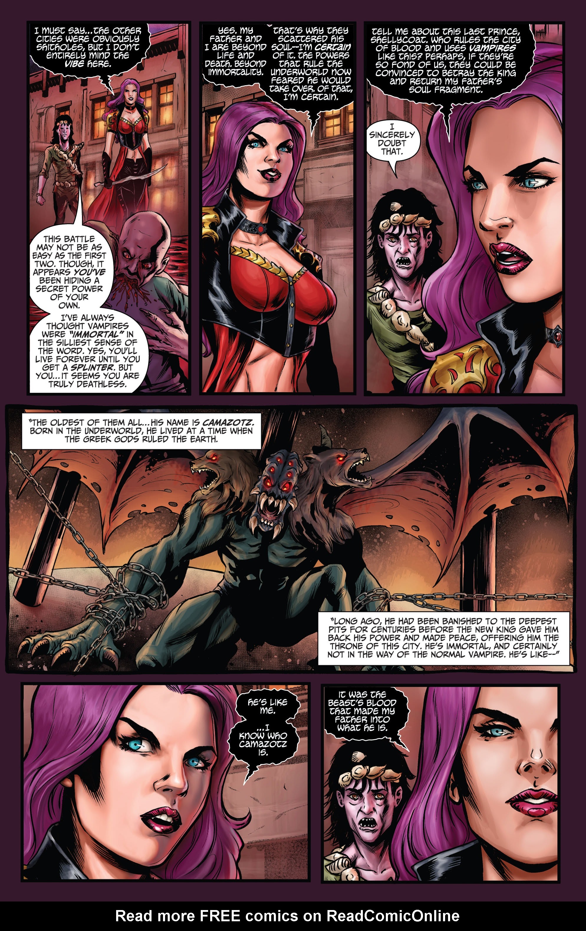Read online Grimm Universe Presents Quarterly: Dracula's Daughter comic -  Issue # TPB - 47
