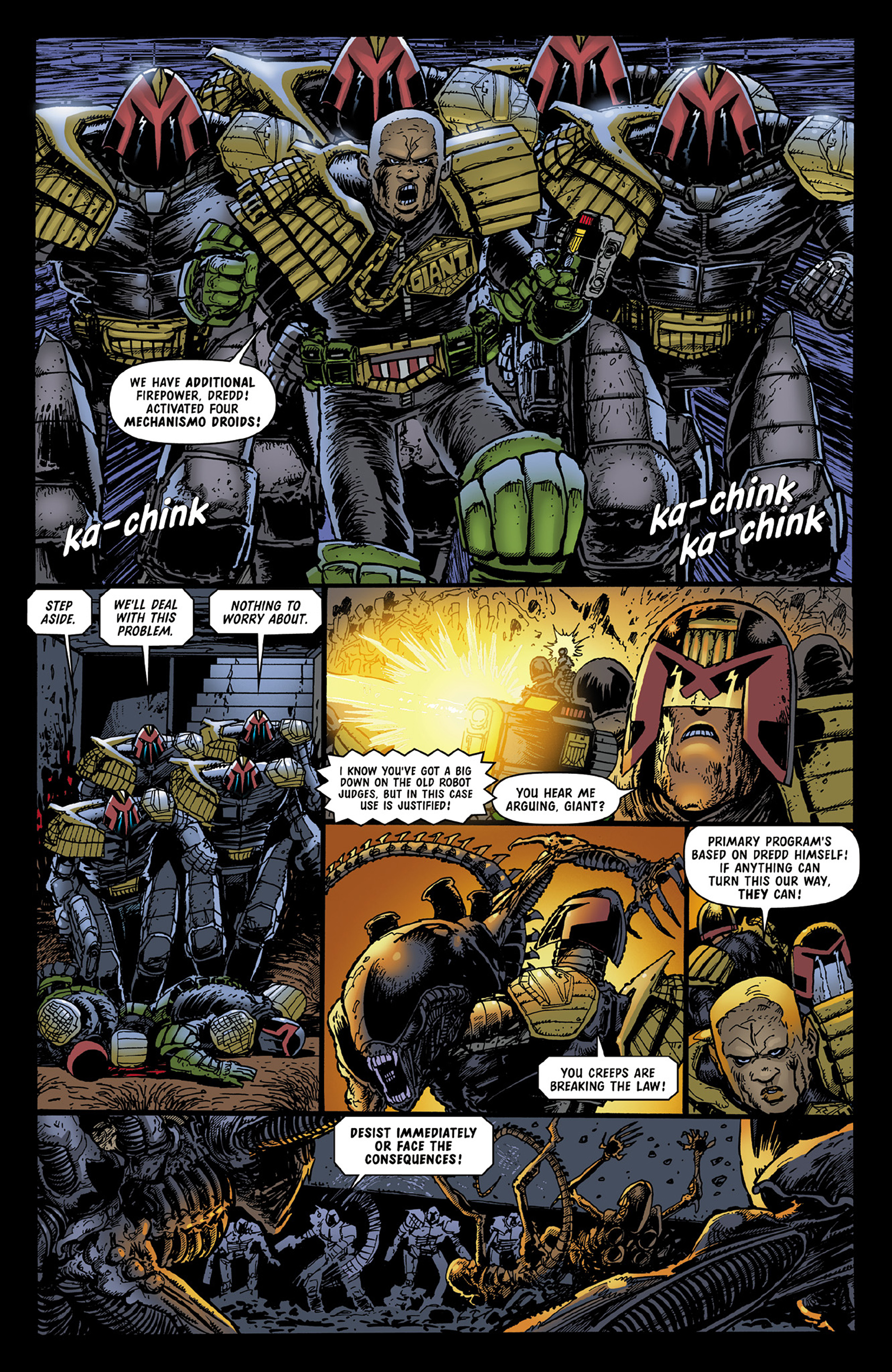 Read online Predator vs. Judge Dredd vs. Aliens: Incubus and Other Stories comic -  Issue # TPB (Part 2) - 43