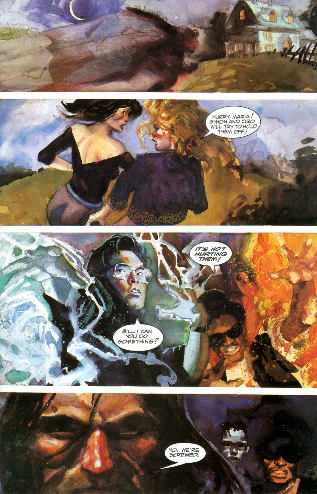 Read online Interface comic -  Issue #8 - 3