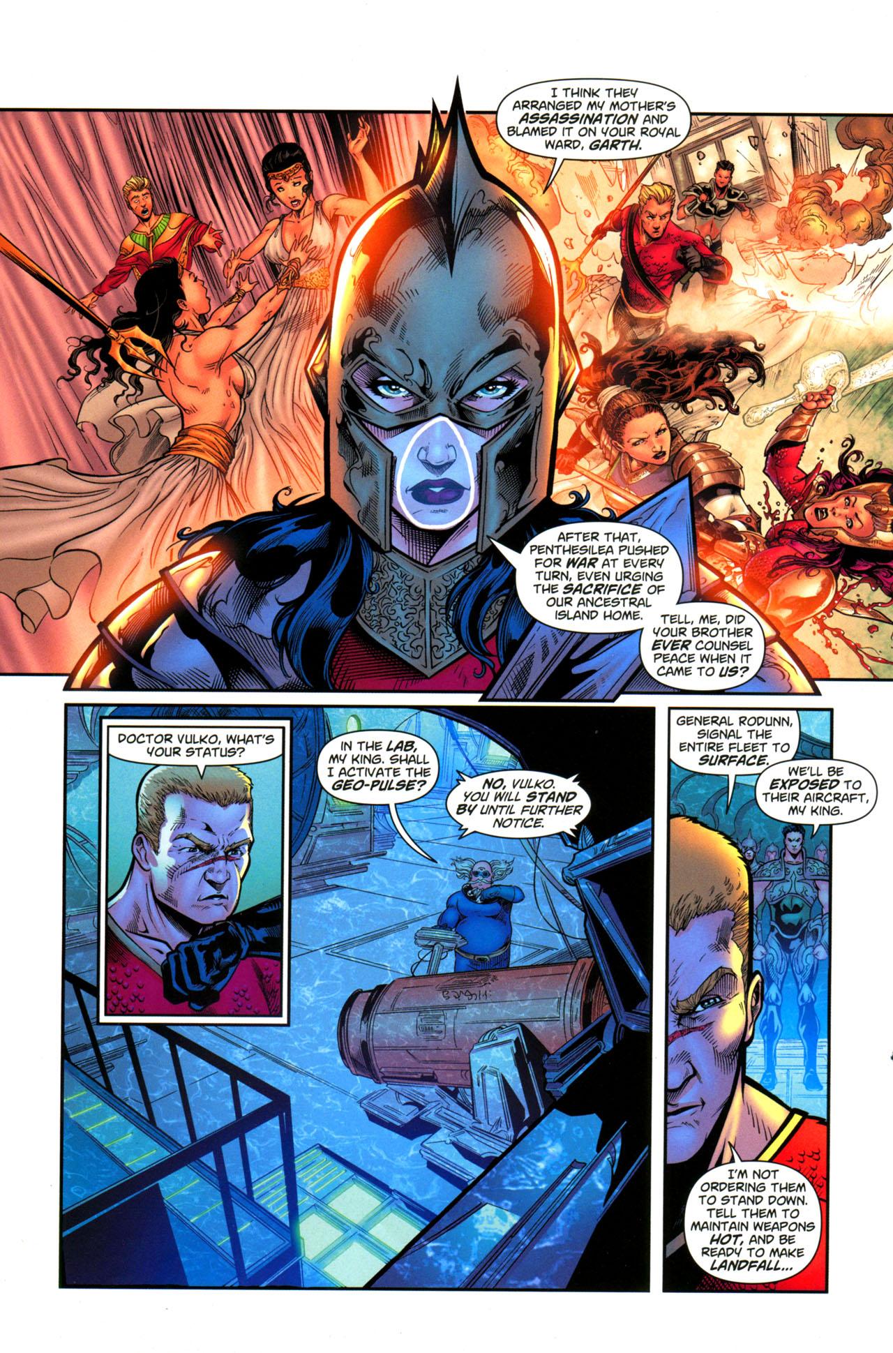 Read online Flashpoint: Emperor Aquaman comic -  Issue #3 - 8