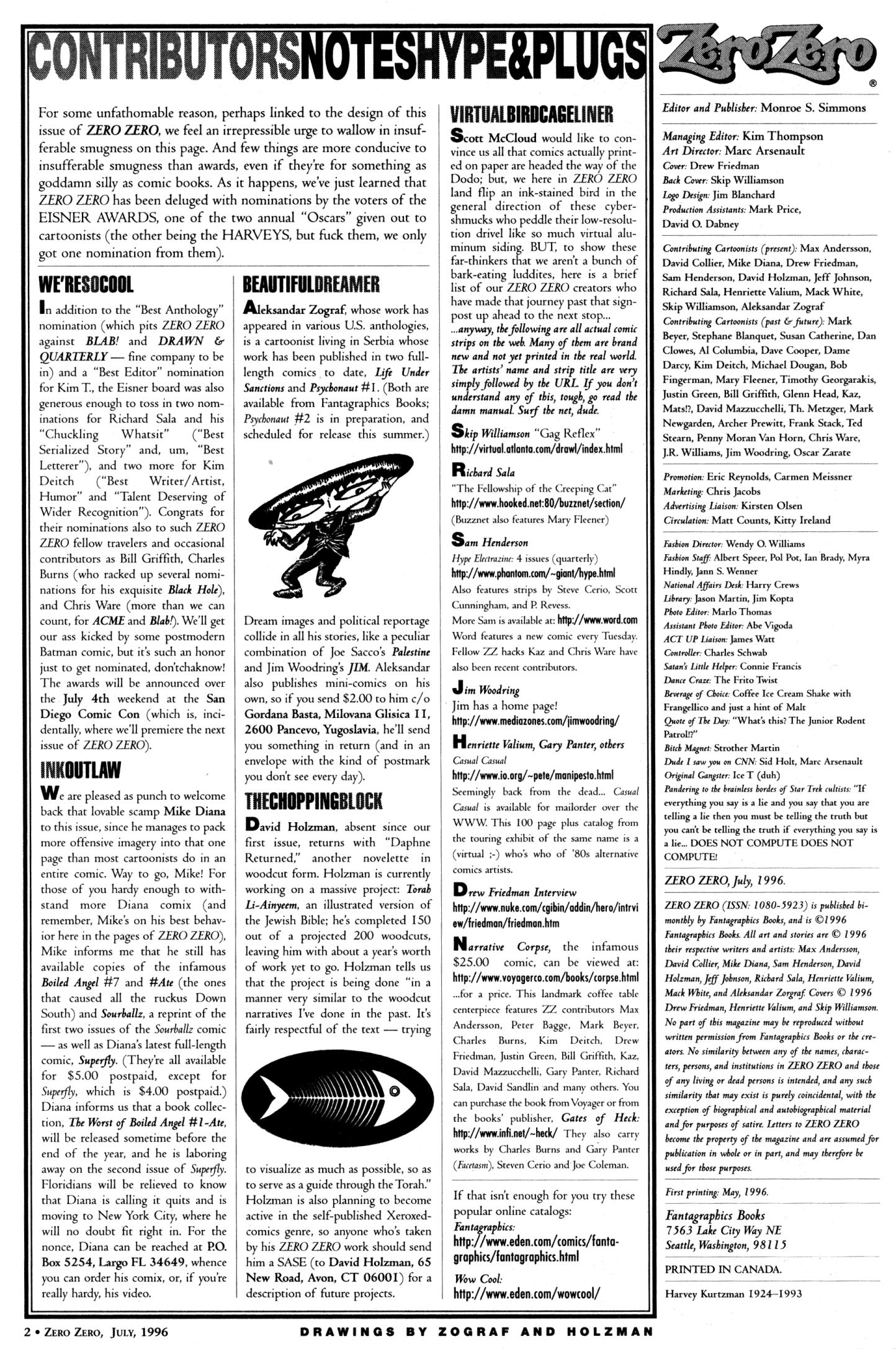 Read online Zero Zero comic -  Issue #10 - 4