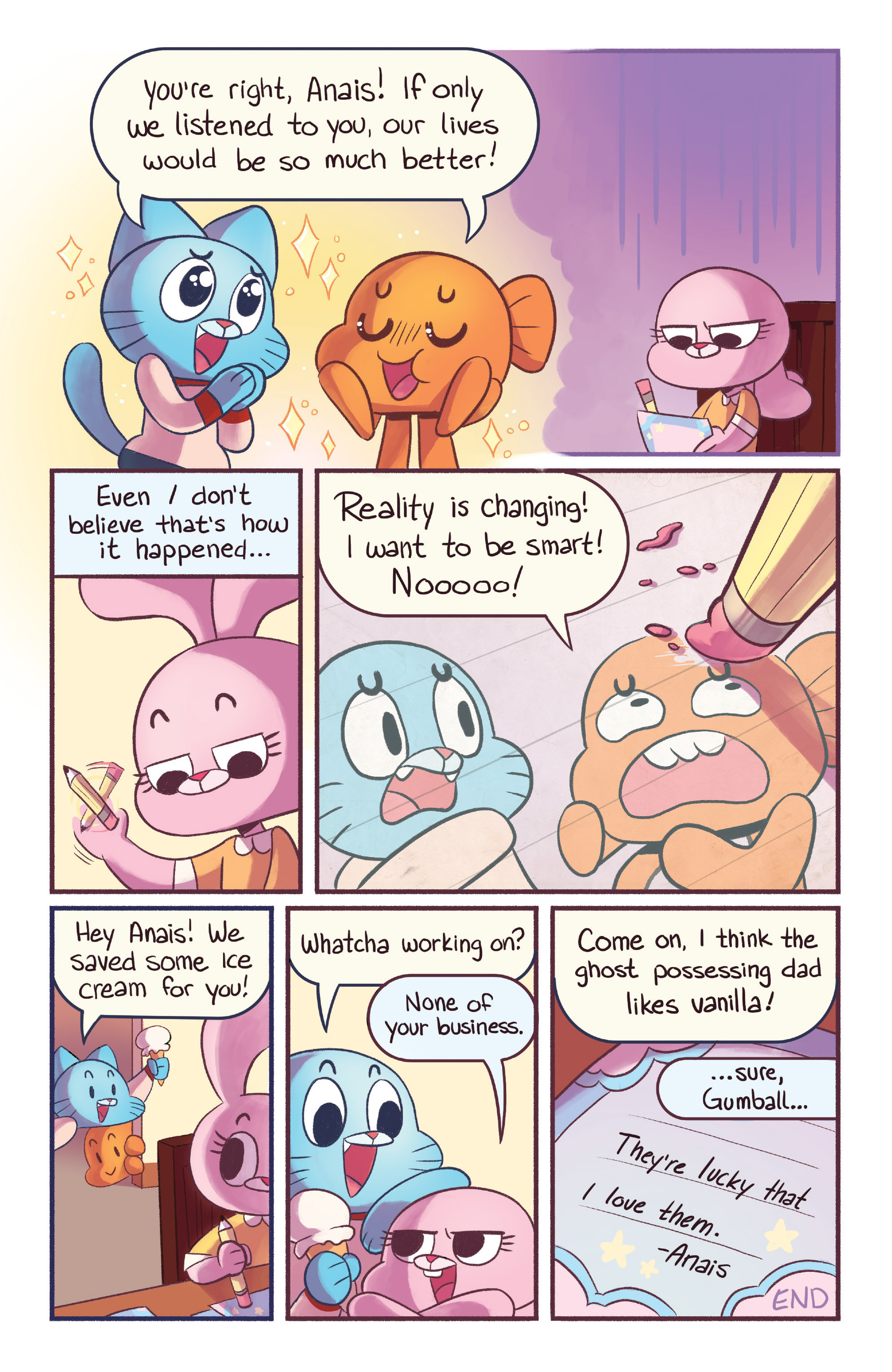 Read online The Amazing World of Gumball comic -  Issue #6 - 22