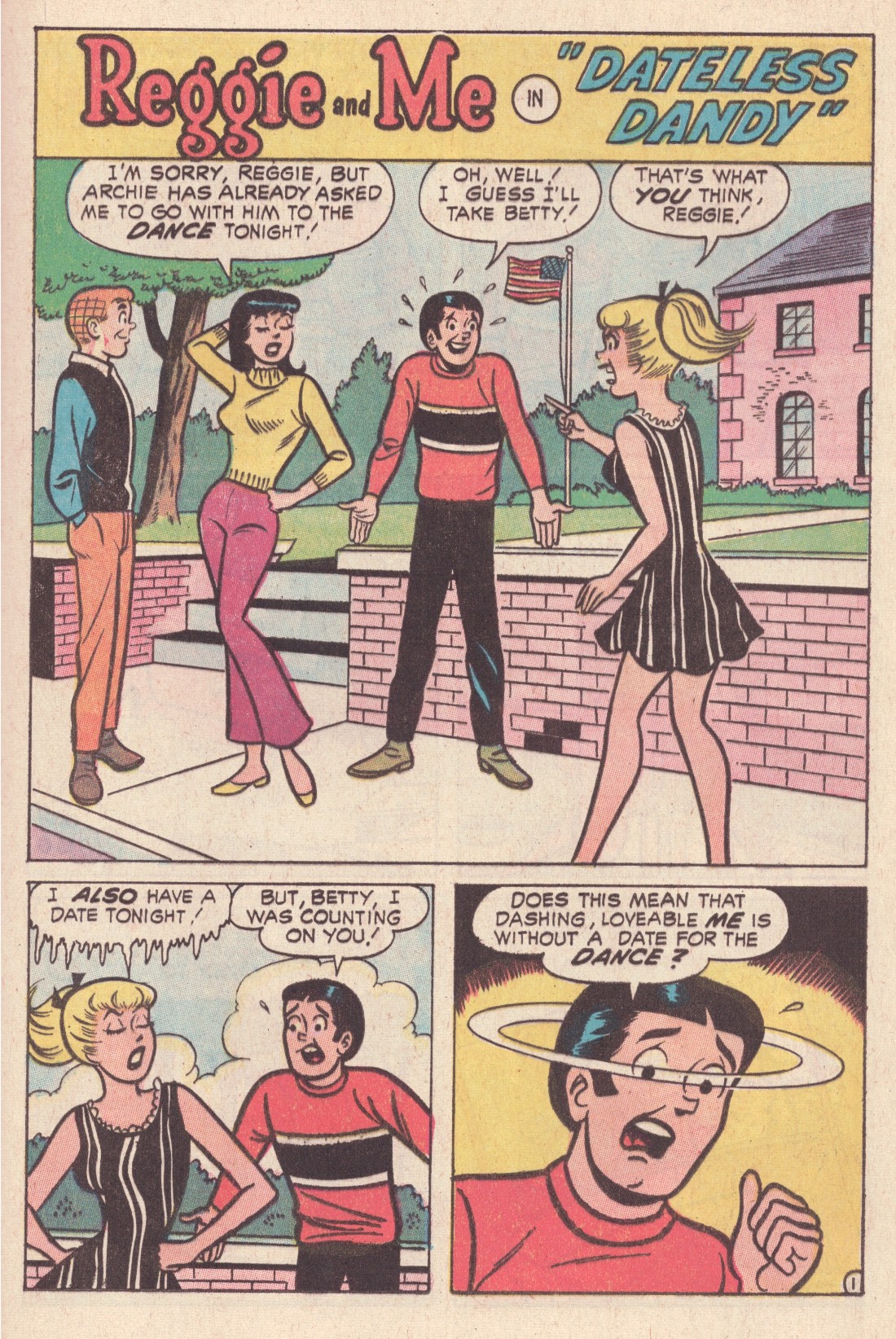 Read online Reggie and Me (1966) comic -  Issue #42 - 13