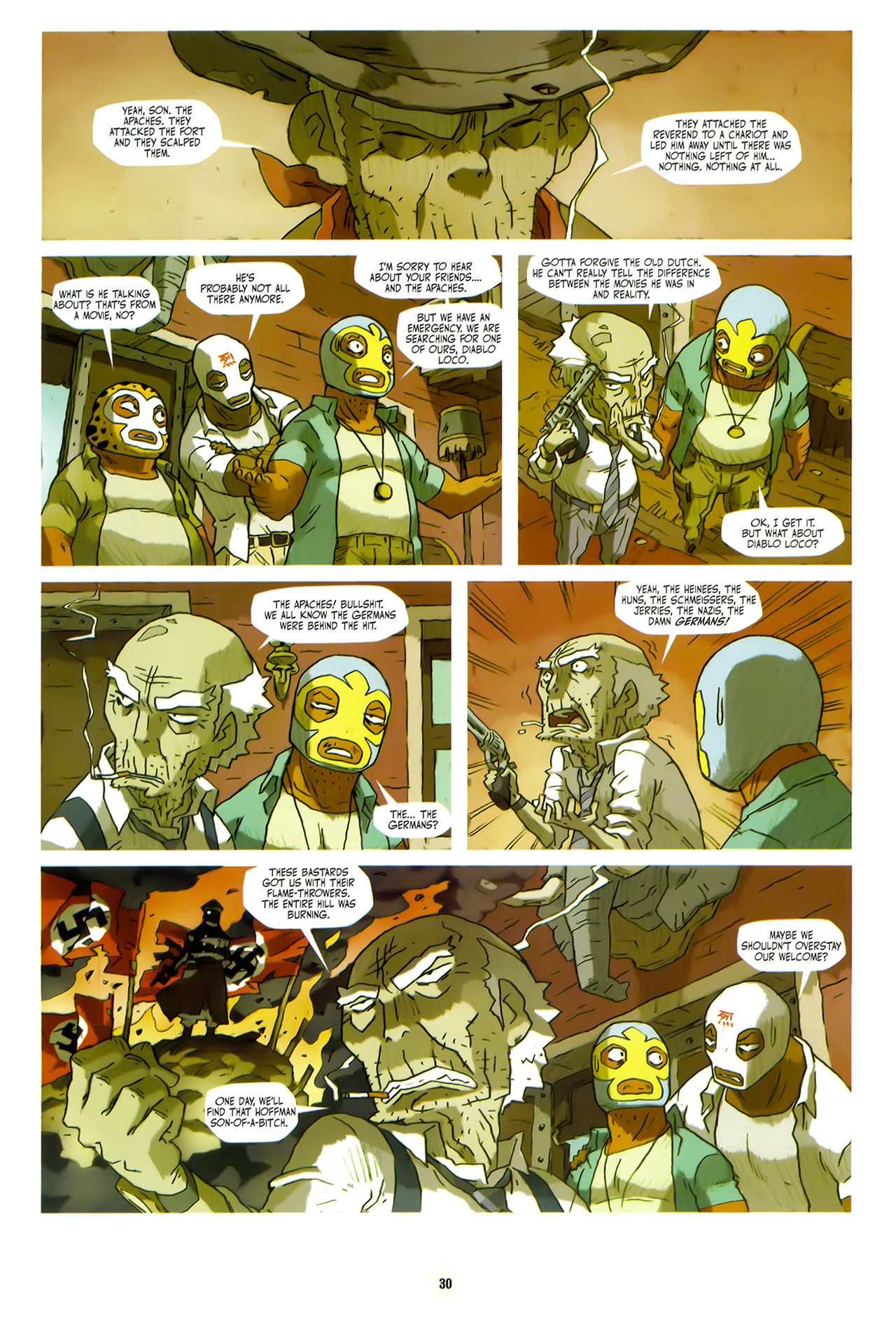 Read online Lucha Libre comic -  Issue #6 - 32