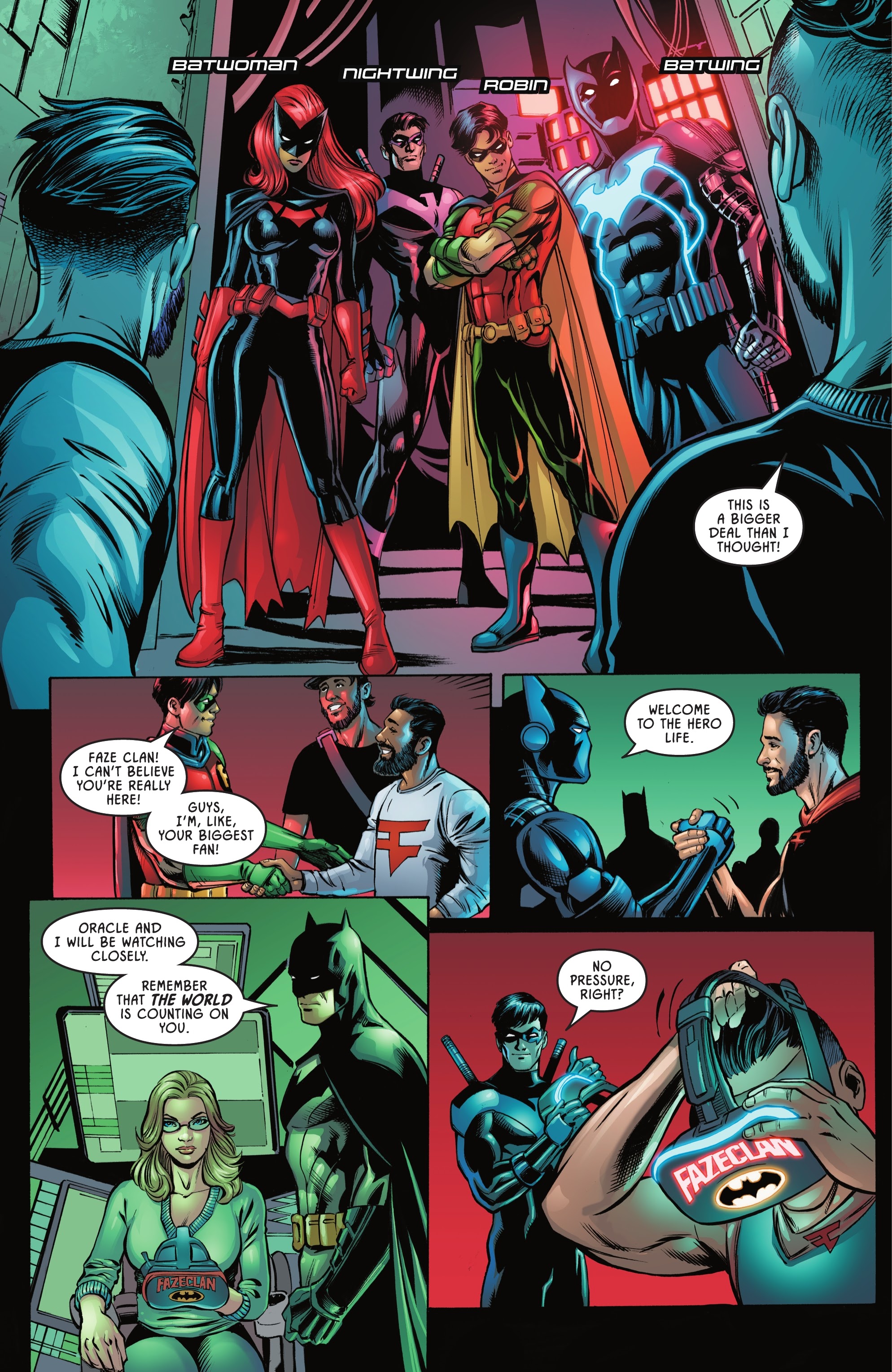 Read online Batman: Faze Clan comic -  Issue #1 - 8