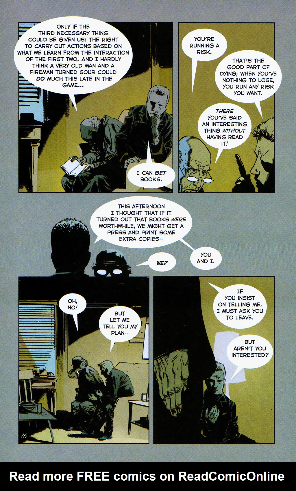 Read online Ray Bradbury's Fahrenheit 451: The Authorized Adaptation comic -  Issue # TPB - 85