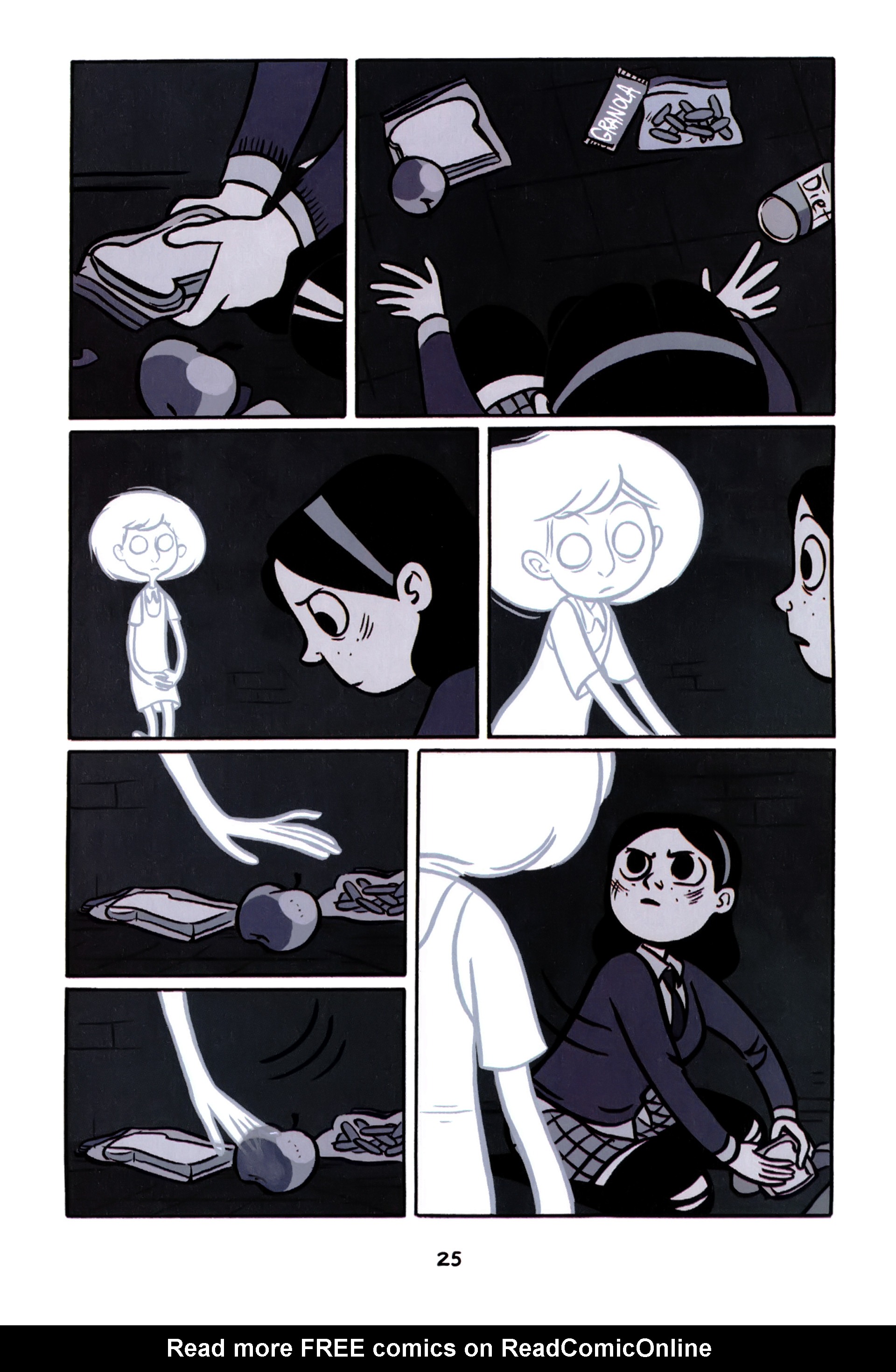 Read online Anya's Ghost comic -  Issue #1 - 26