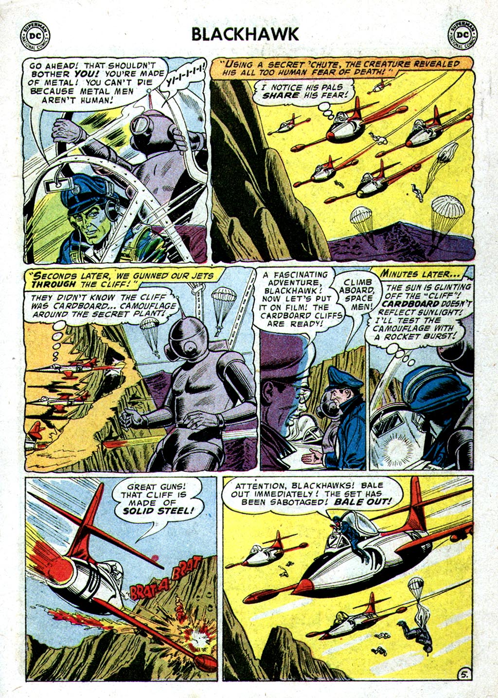 Read online Blackhawk (1957) comic -  Issue #122 - 7