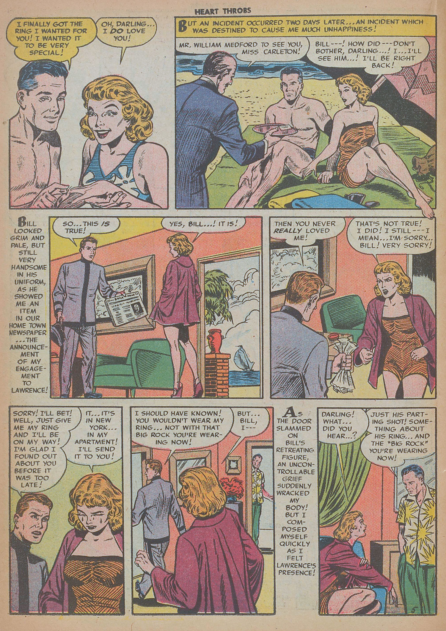 Read online Heart Throbs comic -  Issue #38 - 22