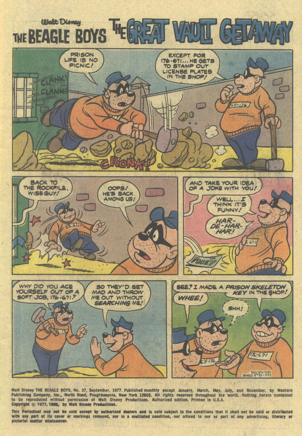 Read online Walt Disney THE BEAGLE BOYS comic -  Issue #37 - 3