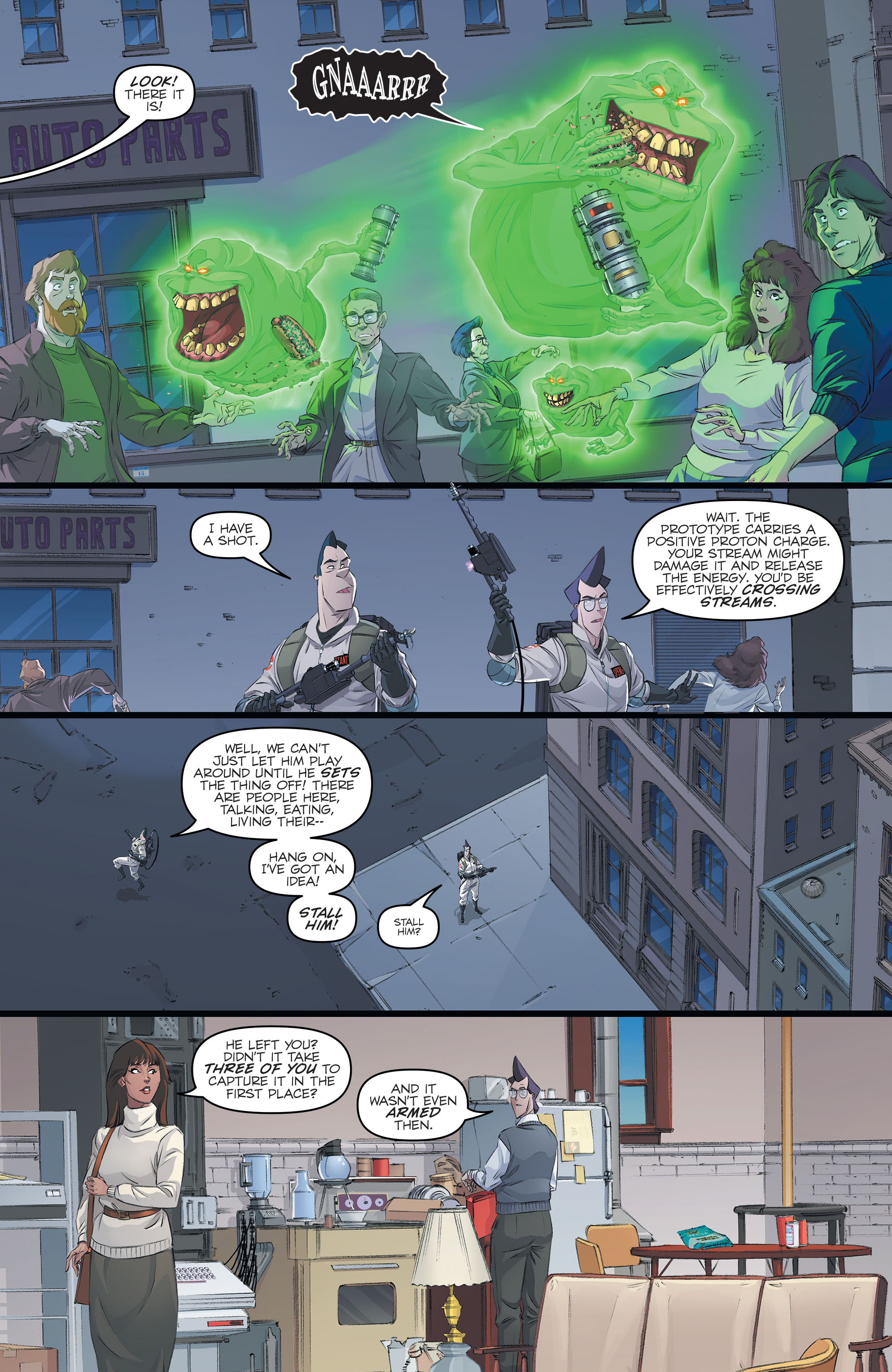 Read online Ghostbusters: Year One comic -  Issue #4 - 16