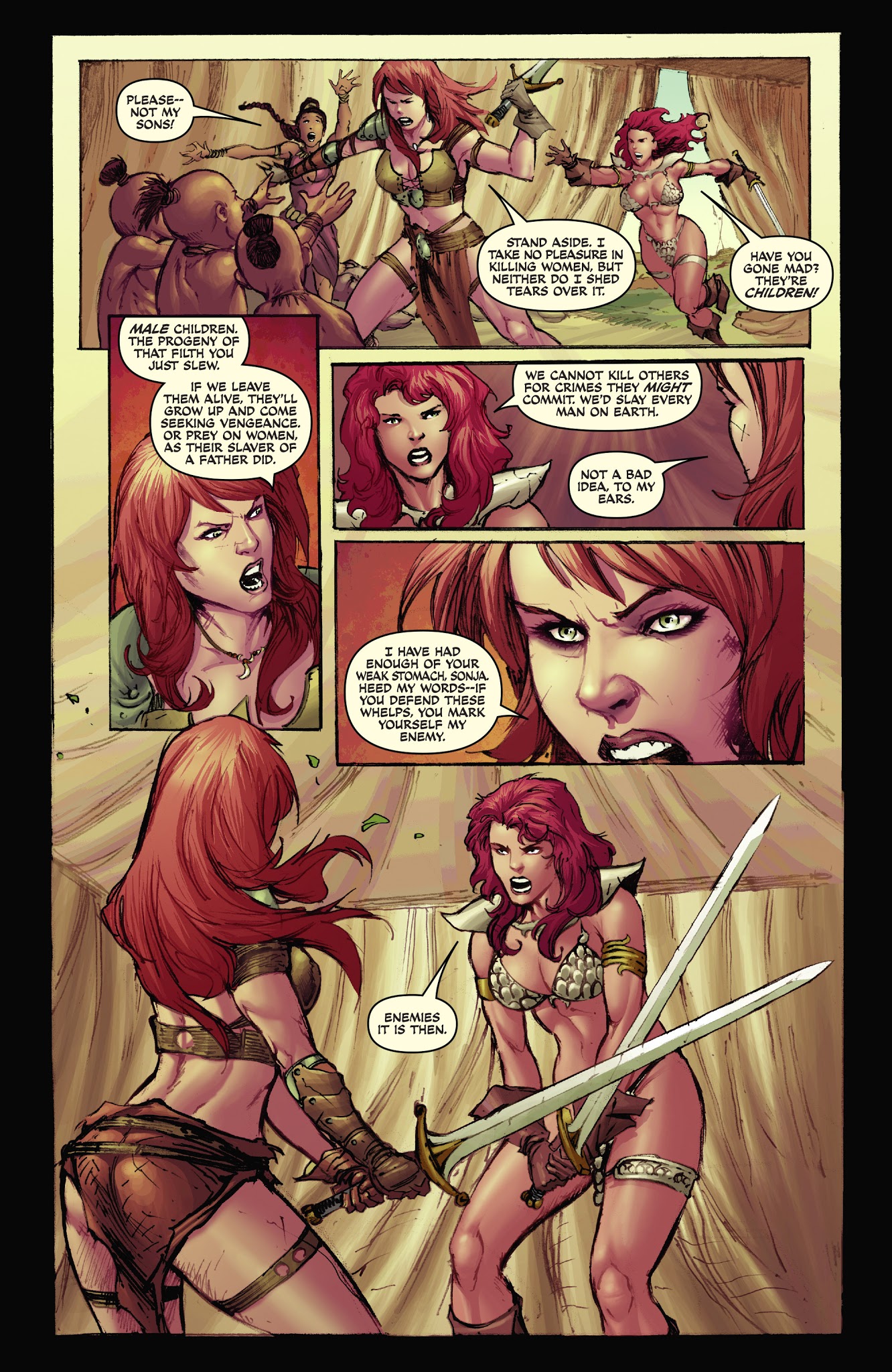 Read online Giant-Size Red Sonja comic -  Issue #2 - 10