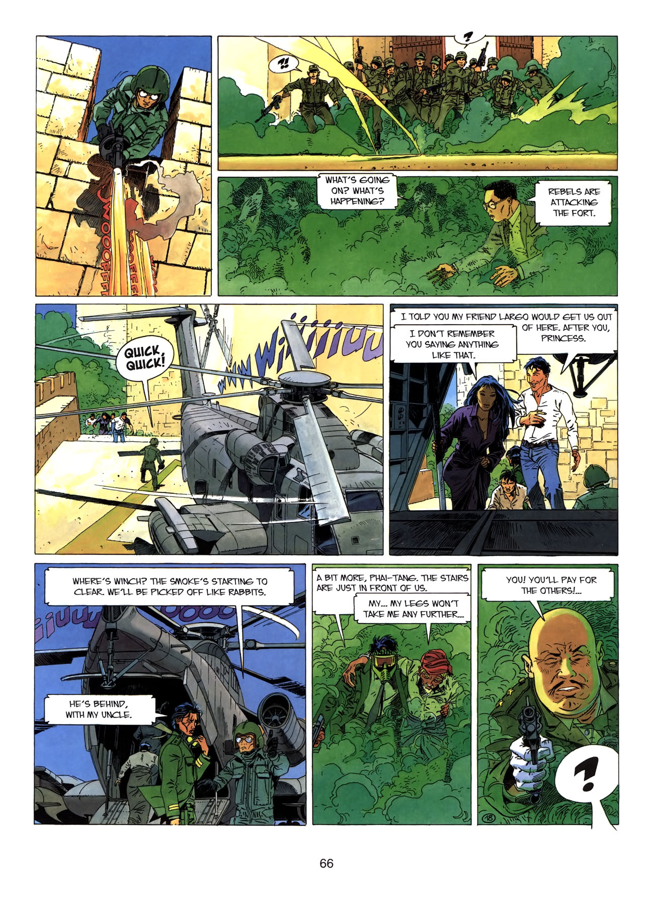 Read online Largo Winch comic -  Issue # TPB 4 - 67