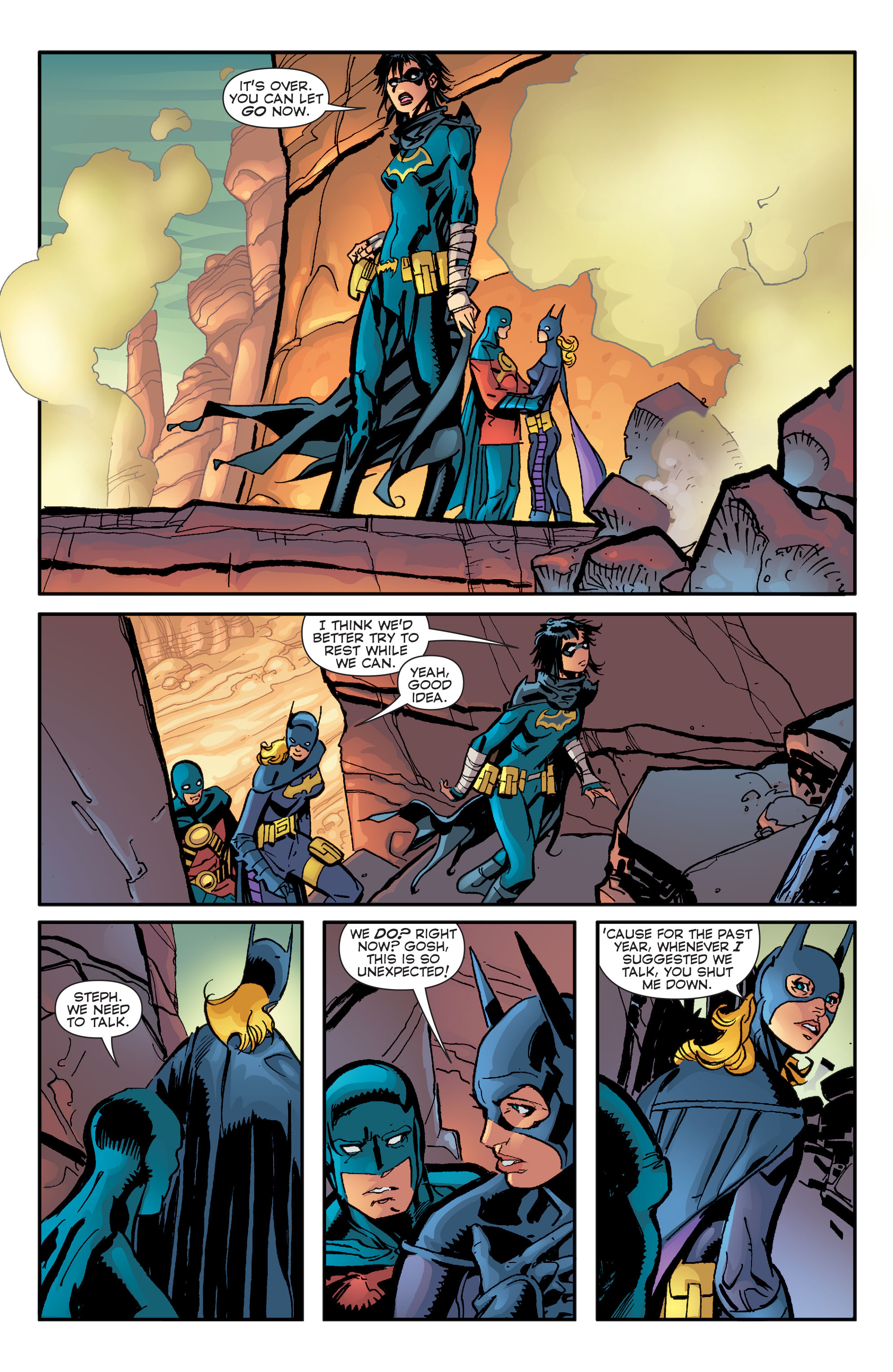 Read online Convergence Batgirl comic -  Issue #2 - 12