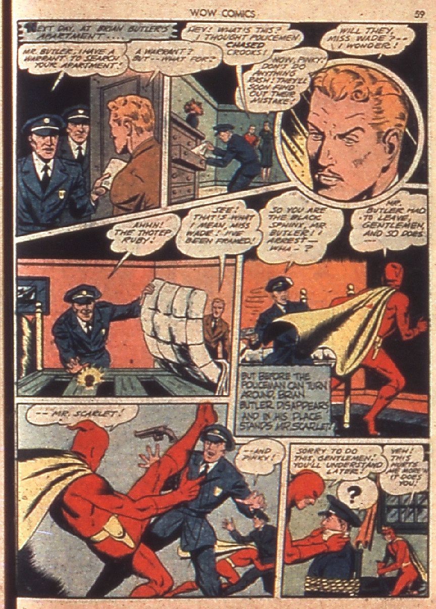 Read online Wow Comics comic -  Issue #7 - 59