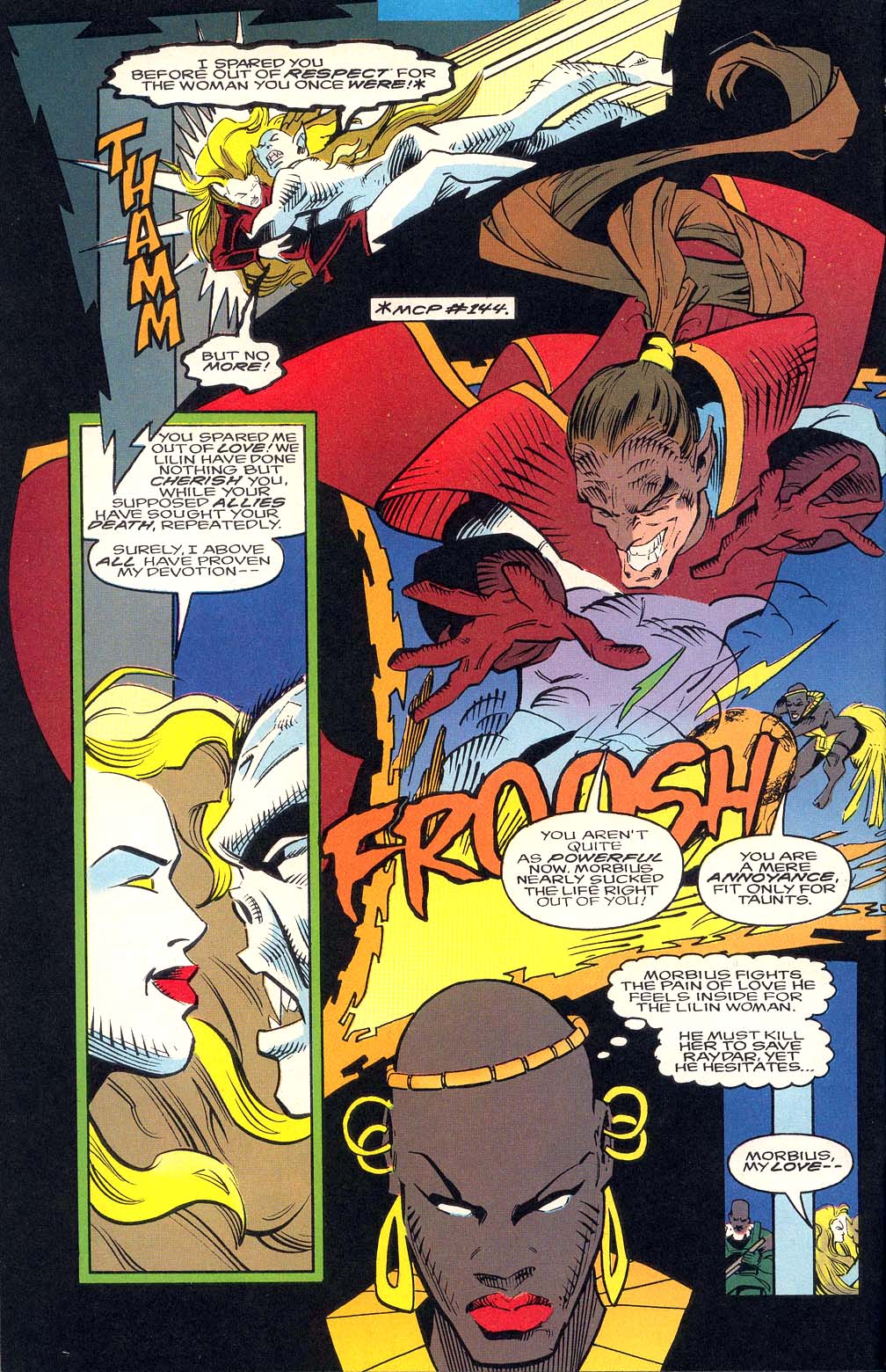 Read online Morbius: The Living Vampire (1992) comic -  Issue #17 - 17