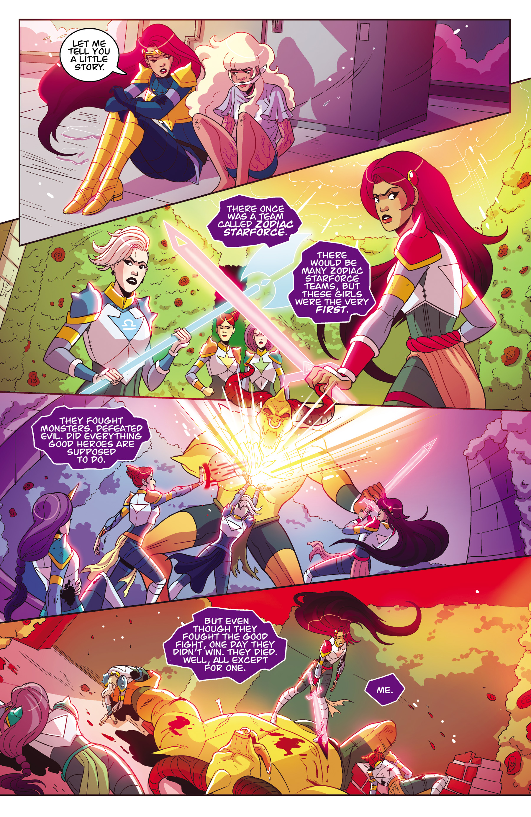 Read online Zodiac Starforce comic -  Issue #3 - 21