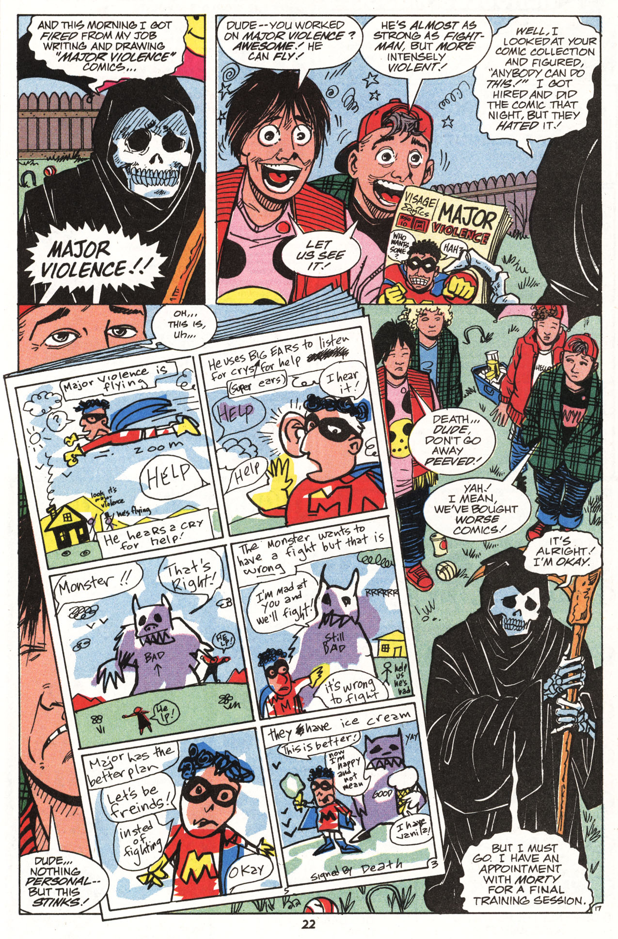 Read online Bill & Ted's Excellent Comic Book comic -  Issue #9 - 24