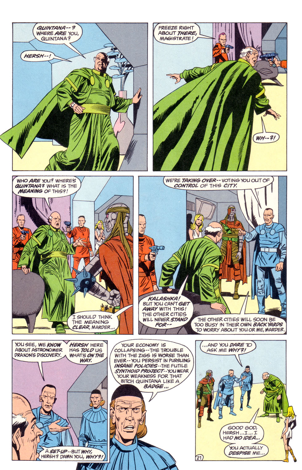 Read online Electric Warrior comic -  Issue #12 - 23