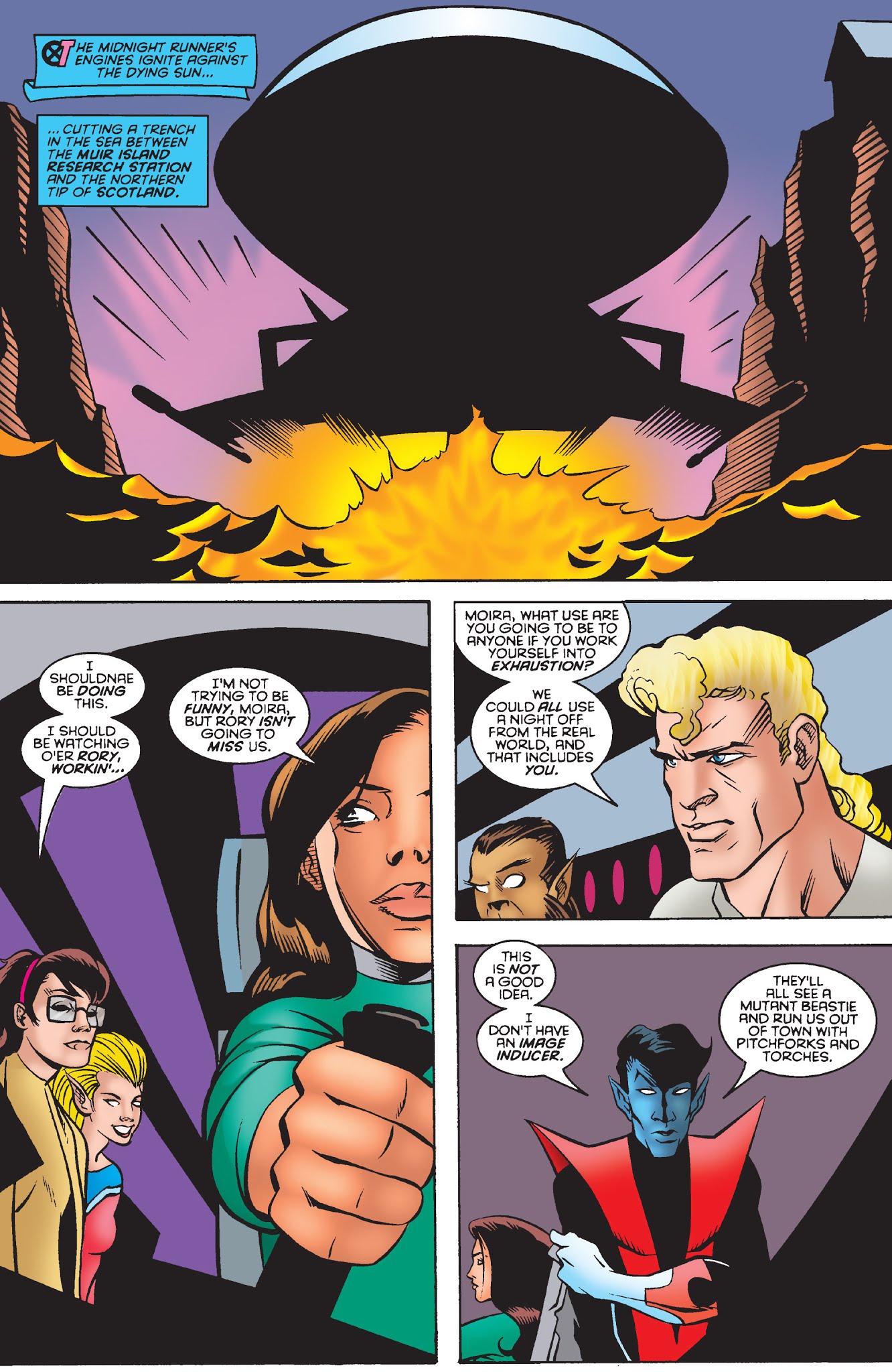 Read online Excalibur Visionaries: Warren Ellis comic -  Issue # TPB 2 (Part 1) - 13