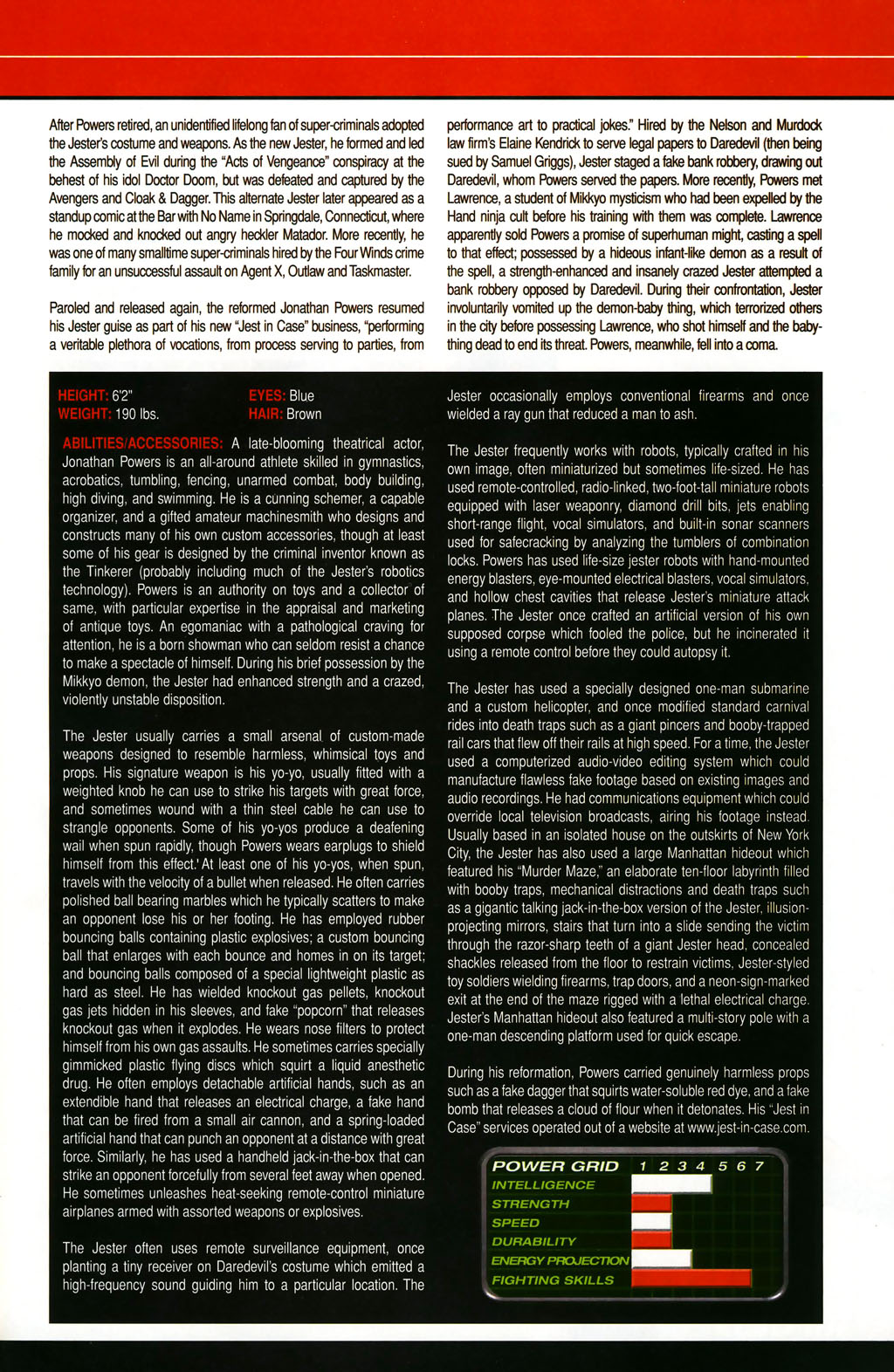 Read online All-New Official Handbook of the Marvel Universe A to Z comic -  Issue #5 - 63