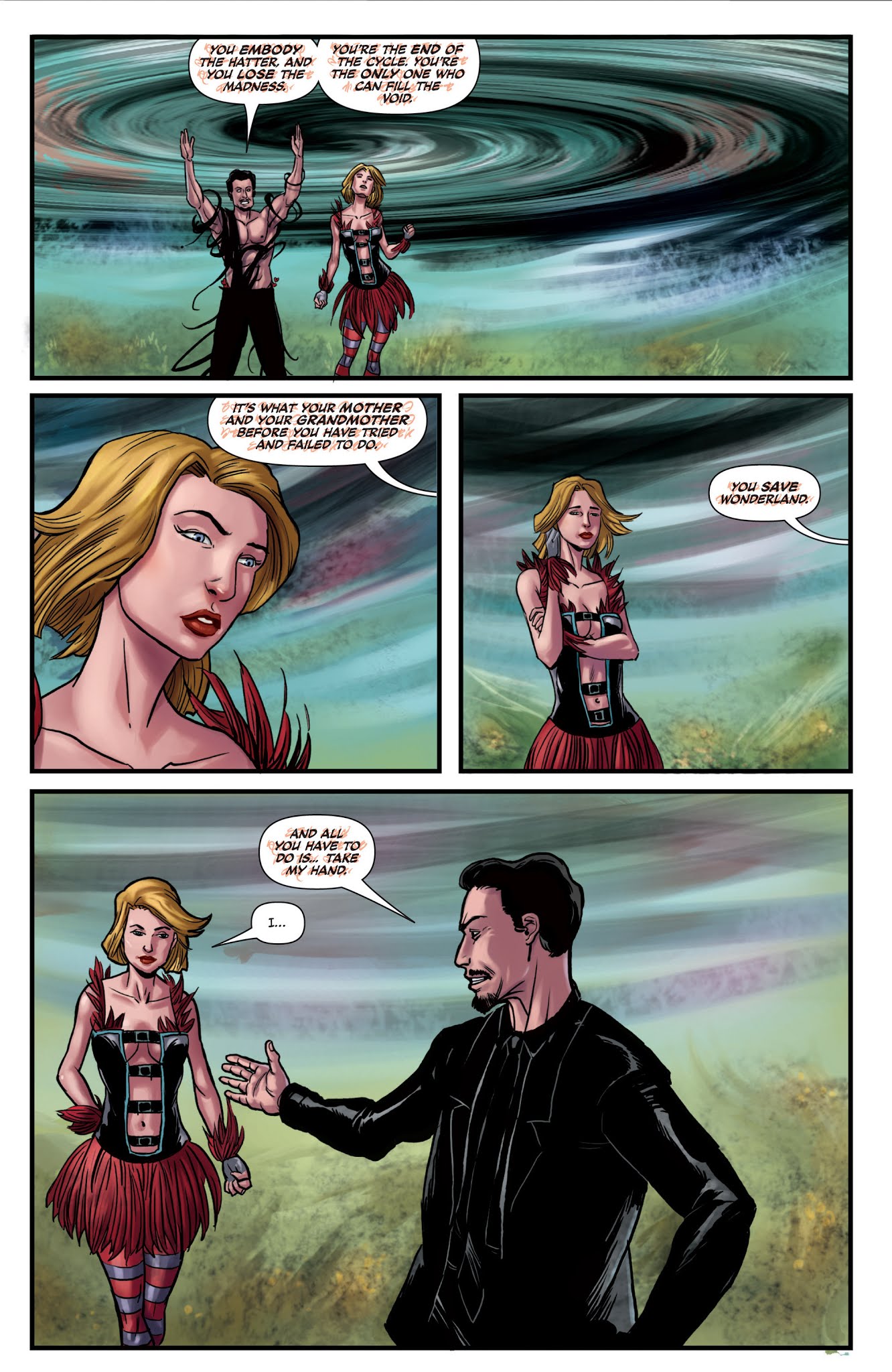 Read online Grimm Fairy Tales presents Wonderland: Asylum comic -  Issue #2 - 18