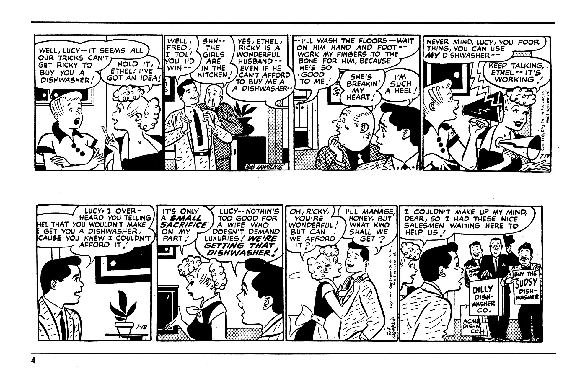 Read online I Love Lucy comic -  Issue #4 - 6