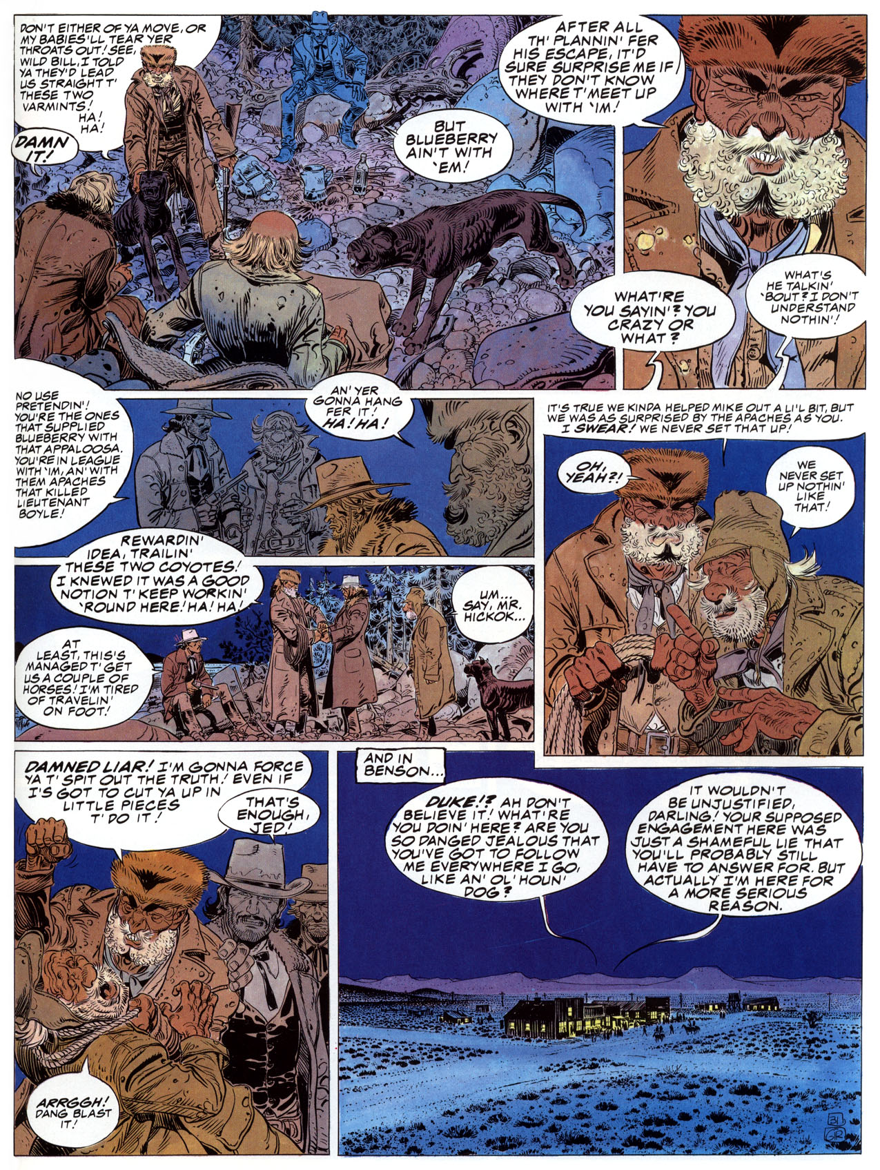 Read online Epic Graphic Novel: Blueberry comic -  Issue #4 - 37