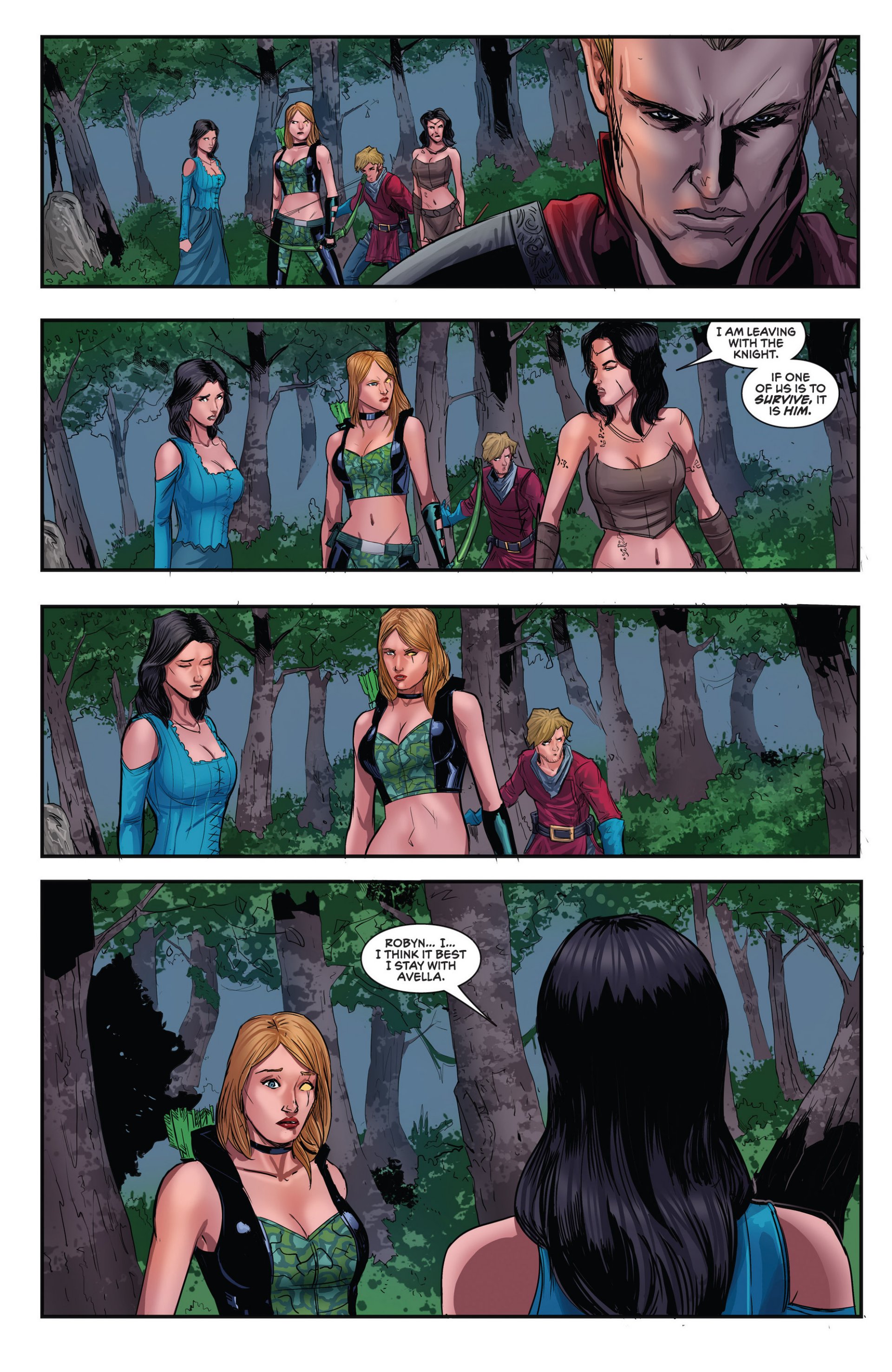 Read online Grimm Fairy Tales presents Robyn Hood: Legend comic -  Issue #3 - 8
