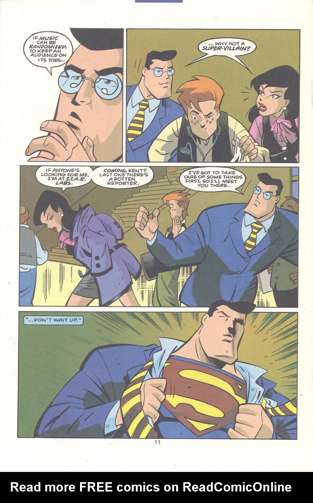Read online Superman Adventures comic -  Issue #20 - 12