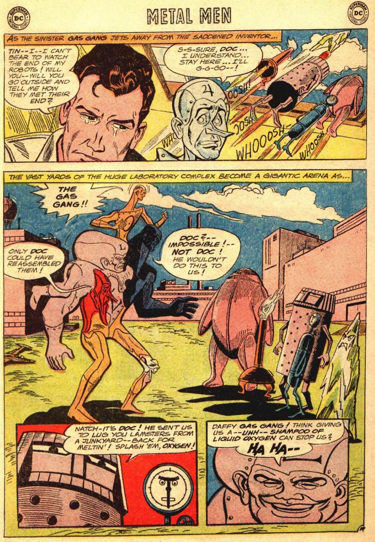 Read online Metal Men (1963) comic -  Issue #10 - 26