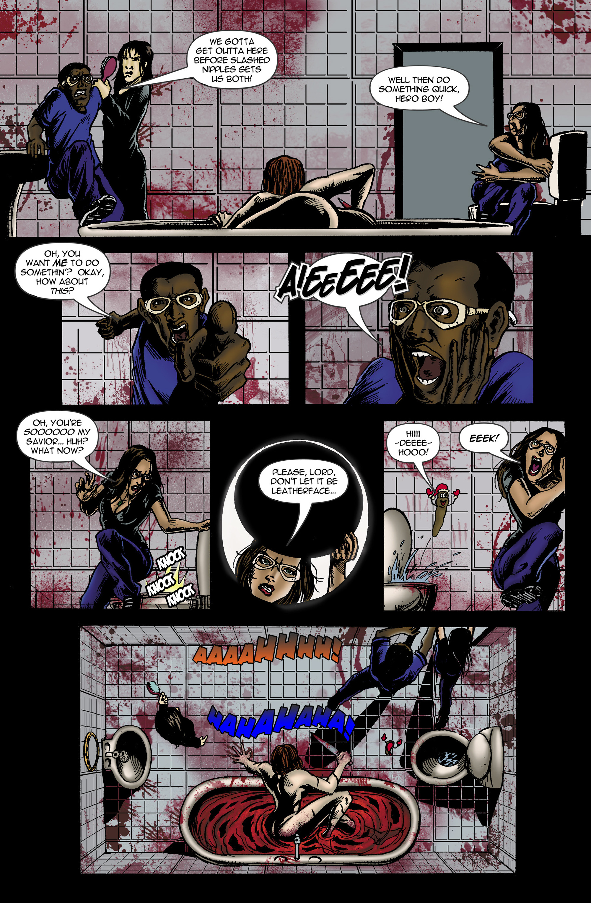 Read online Chaos Campus: Sorority Girls Vs. Zombies comic -  Issue #6 - 10