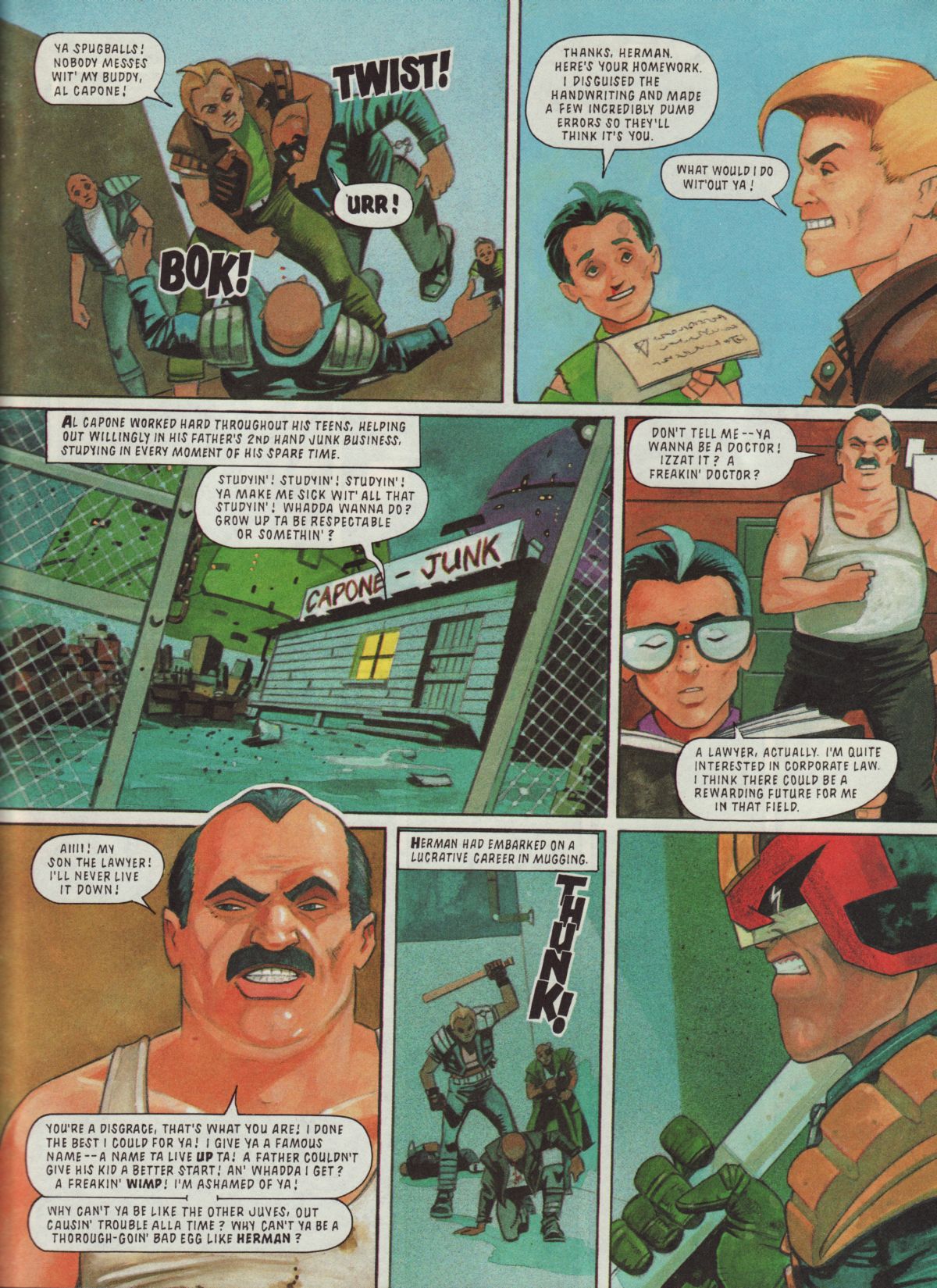 Read online Judge Dredd: The Megazine (vol. 2) comic -  Issue #32 - 5