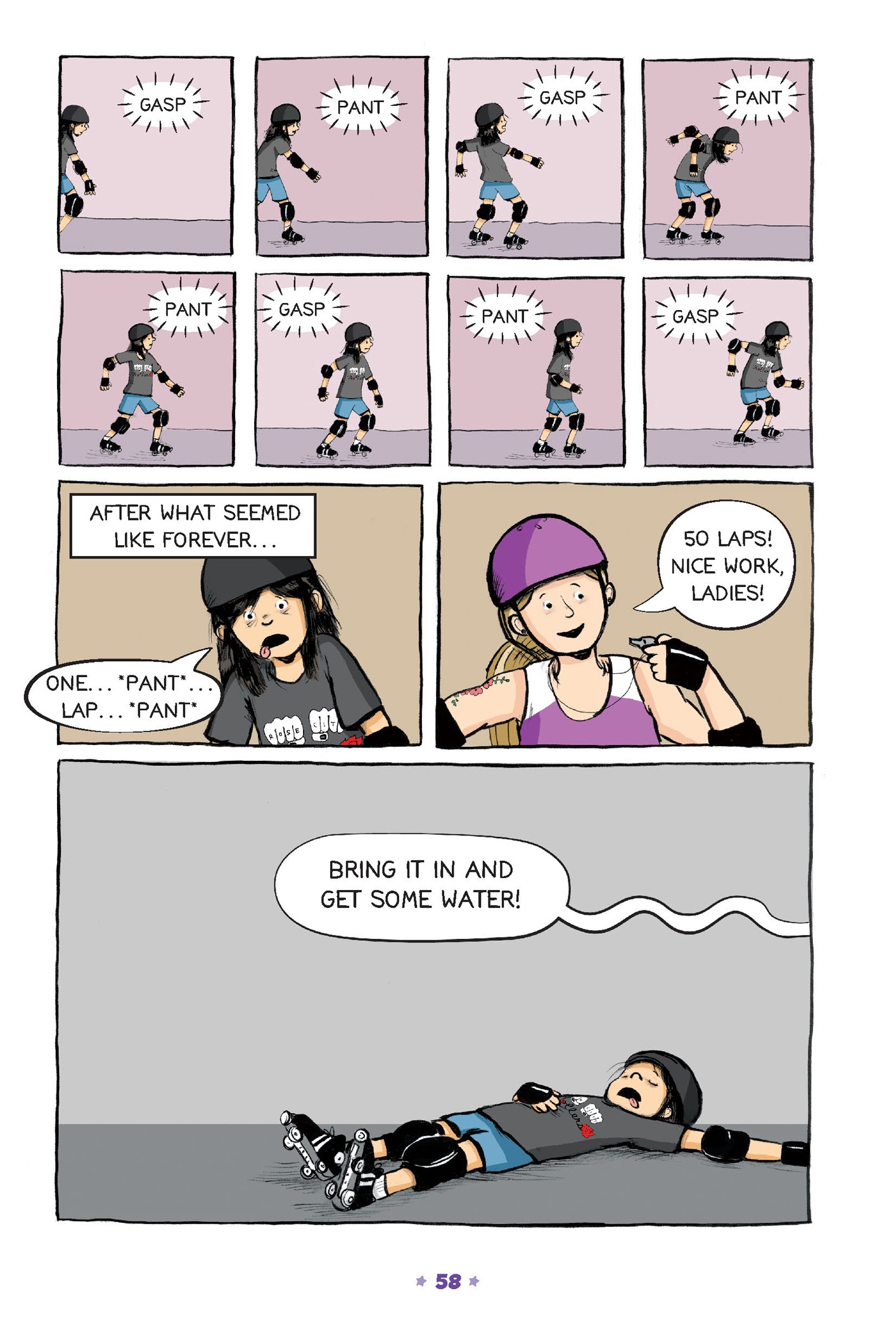 Read online Roller Girl comic -  Issue # TPB (Part 1) - 55