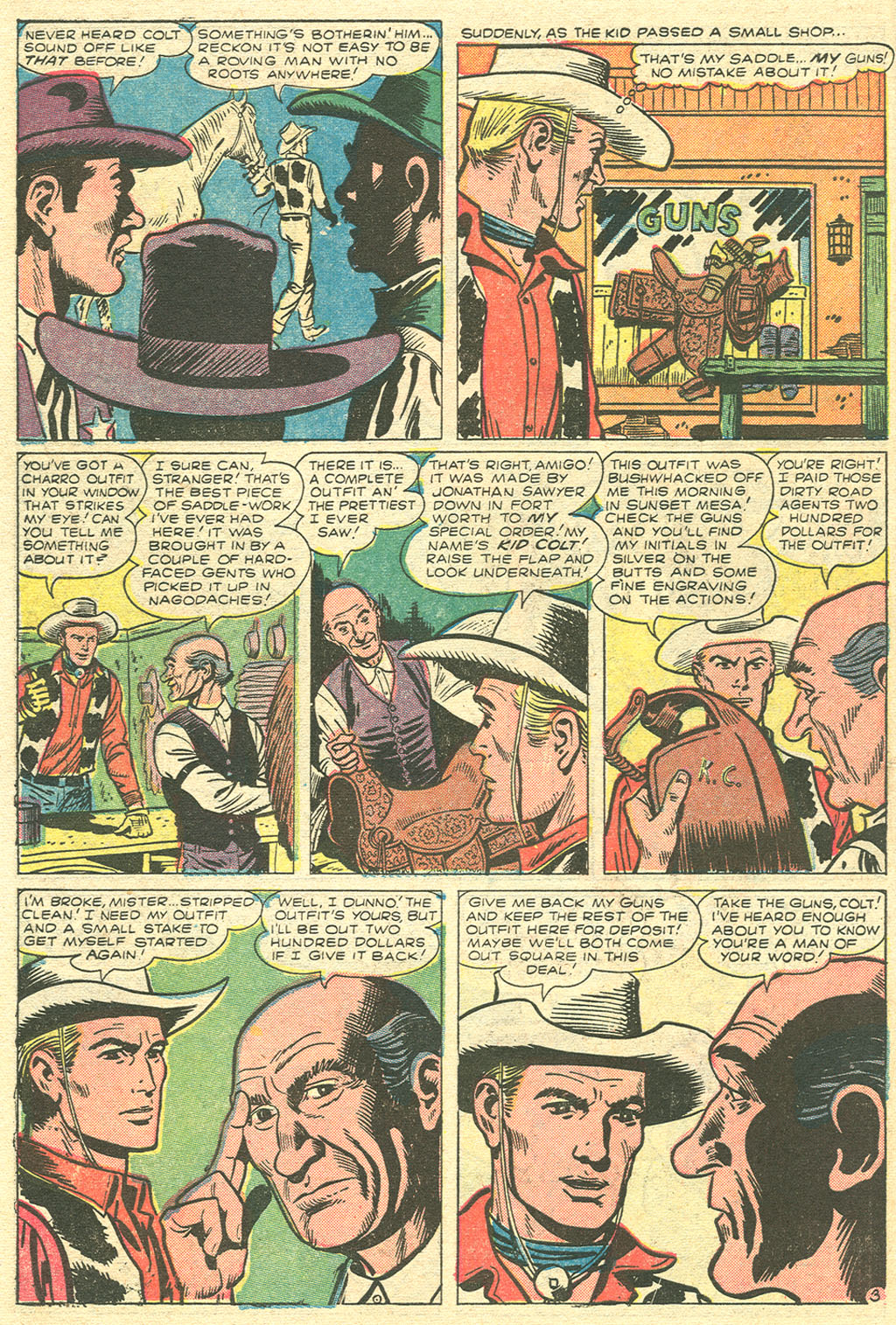 Read online Kid Colt Outlaw comic -  Issue #70 - 30
