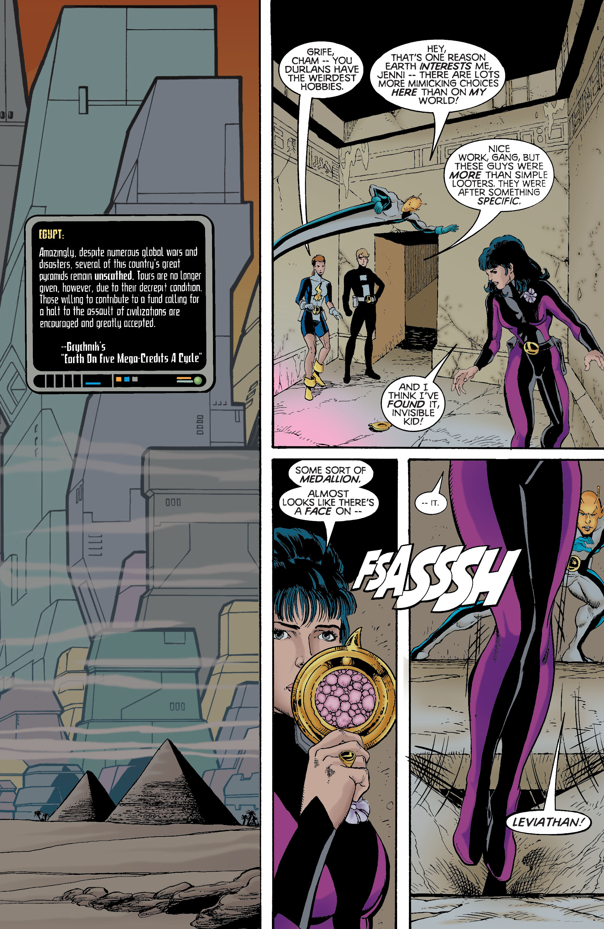 Read online Titans/Legion of Super-Heroes: Universe Ablaze comic -  Issue #4 - 45