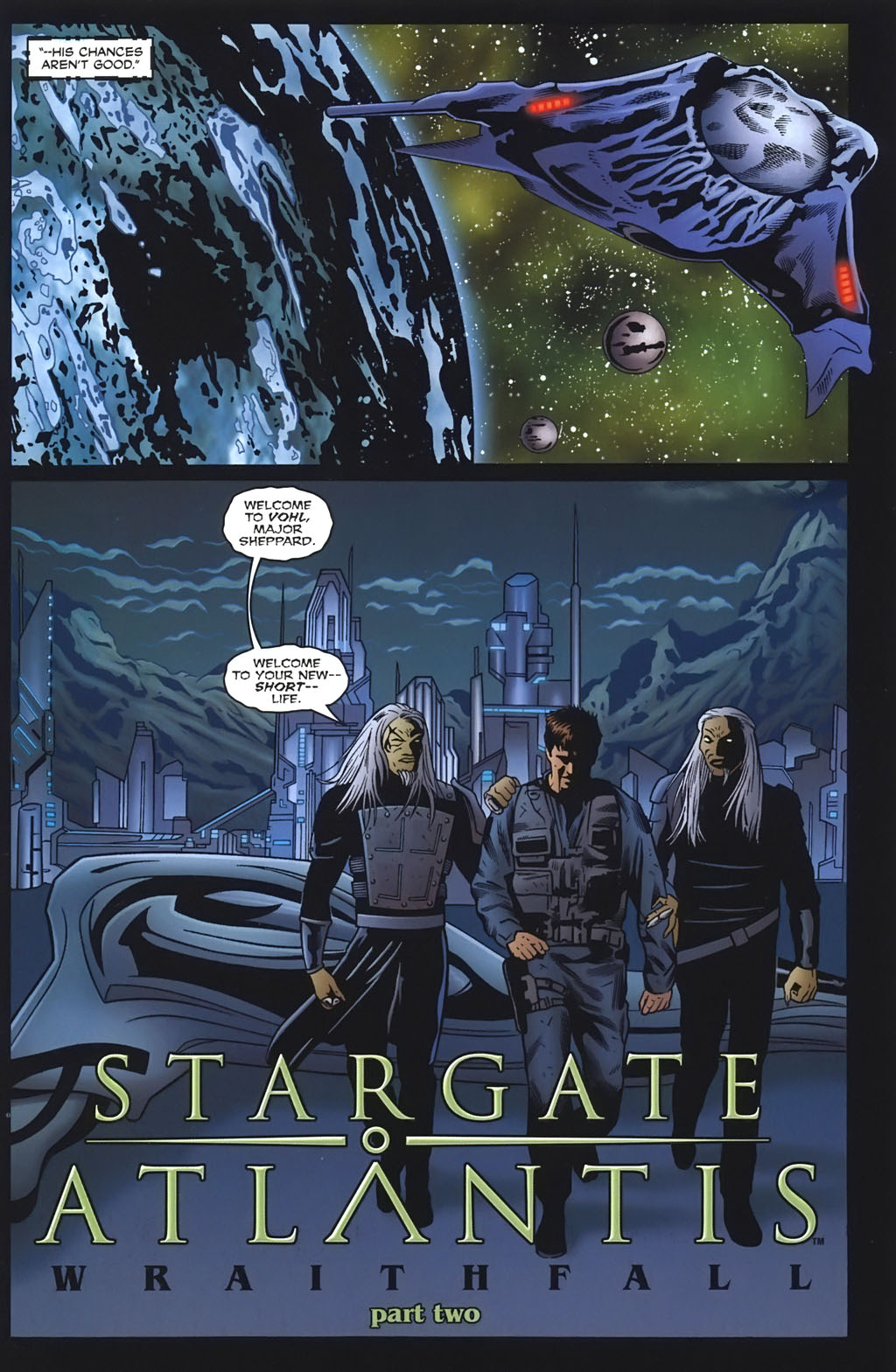 Read online Stargate Atlantis: Wraithfall comic -  Issue #2 - 7