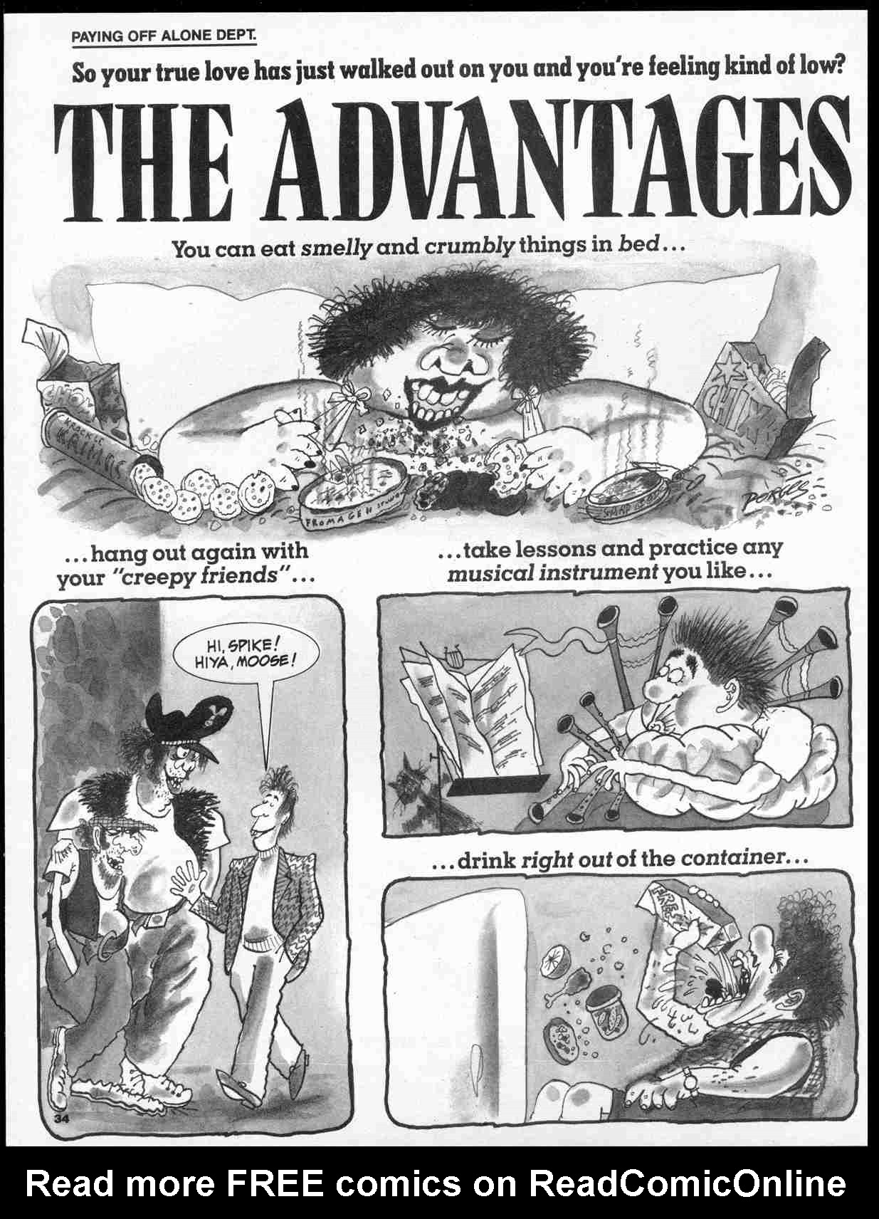 Read online MAD comic -  Issue #267 - 36