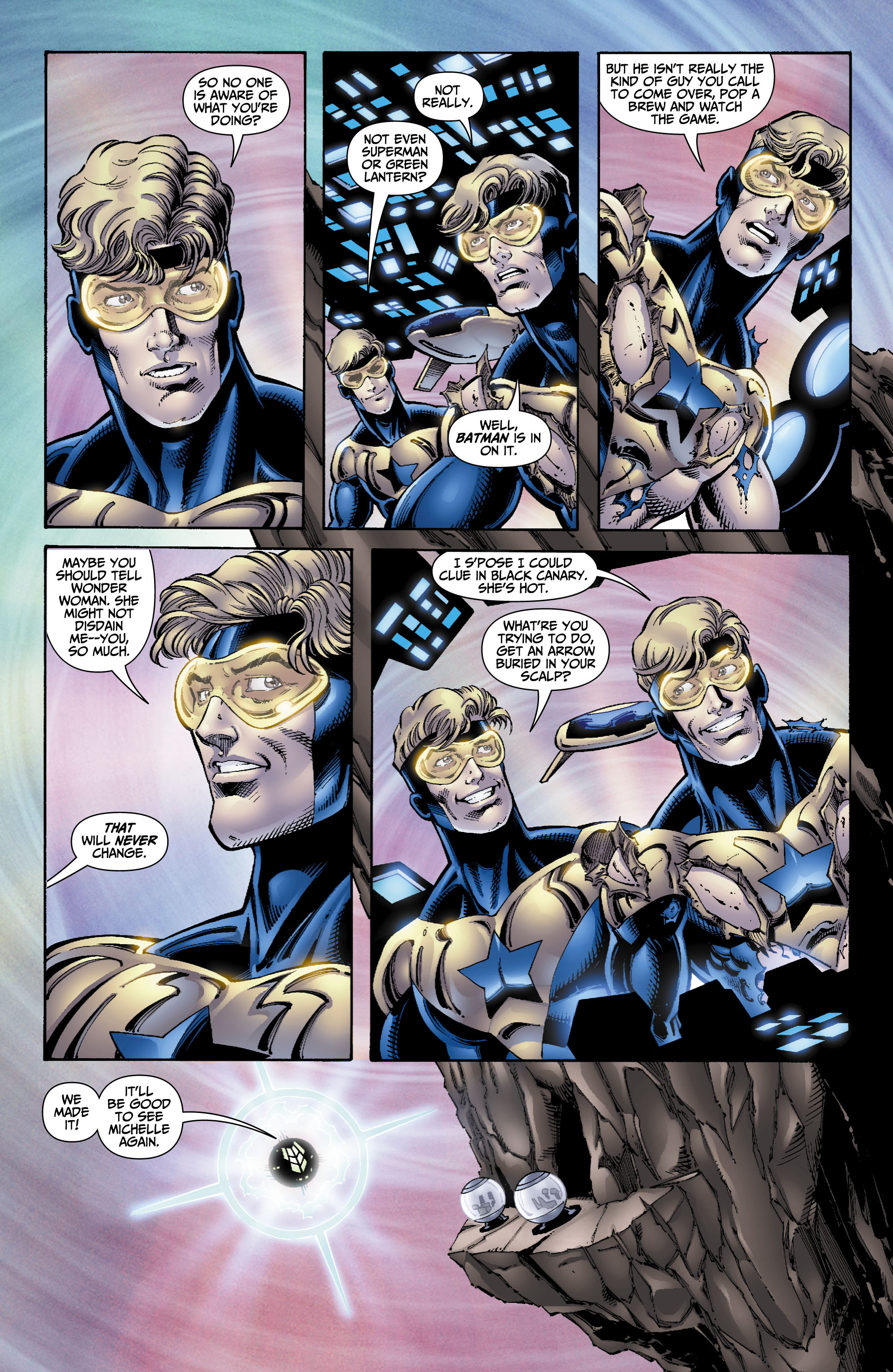 Read online Booster Gold (2007) comic -  Issue #19 - 18