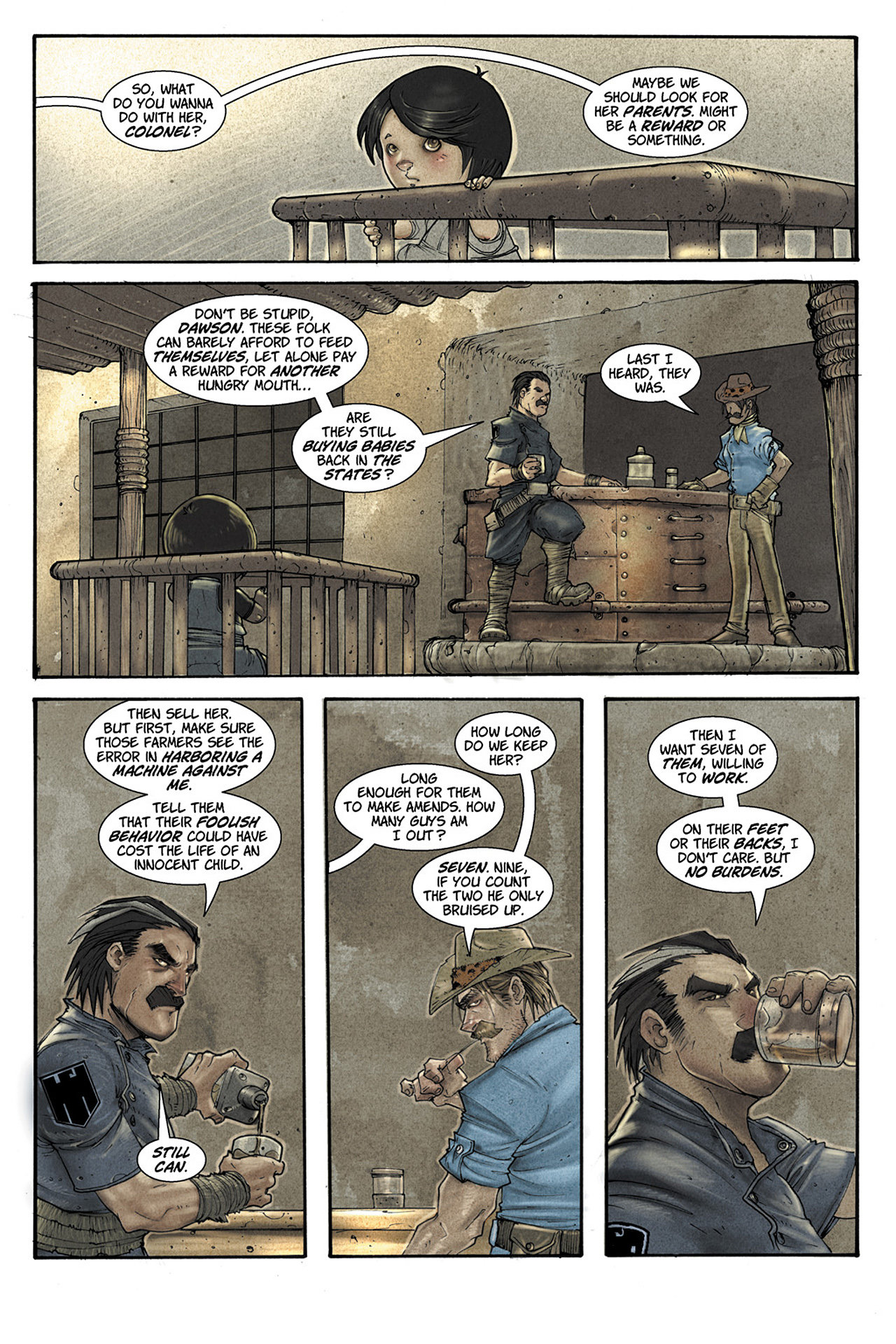 Read online Lone Wolf 2100 comic -  Issue # TPB 1 - 54