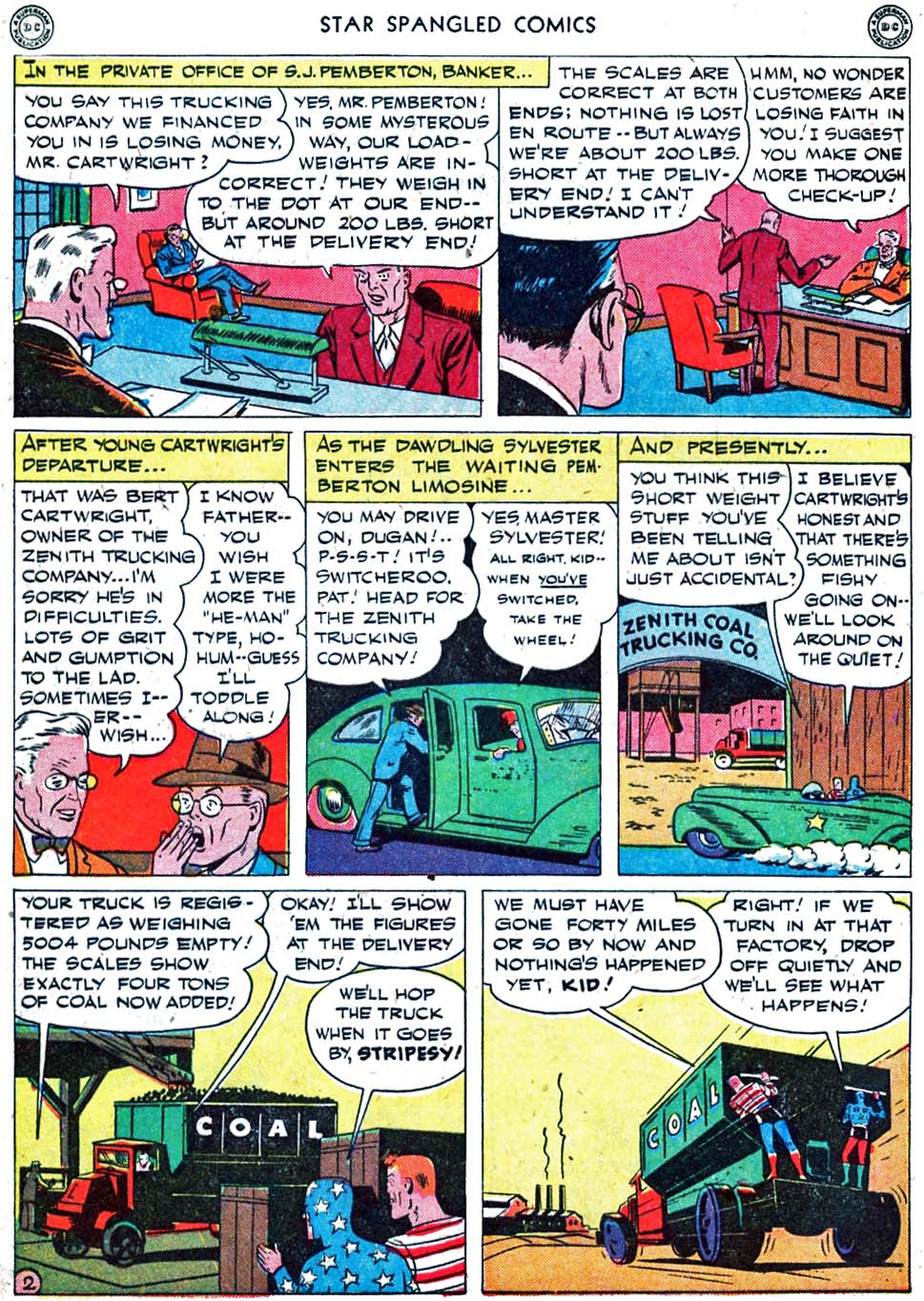 Read online Star Spangled Comics comic -  Issue #35 - 4